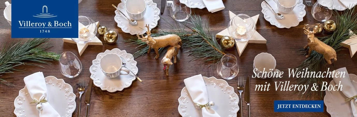 Weisse Weihnachten mir Villeroy & Boch
