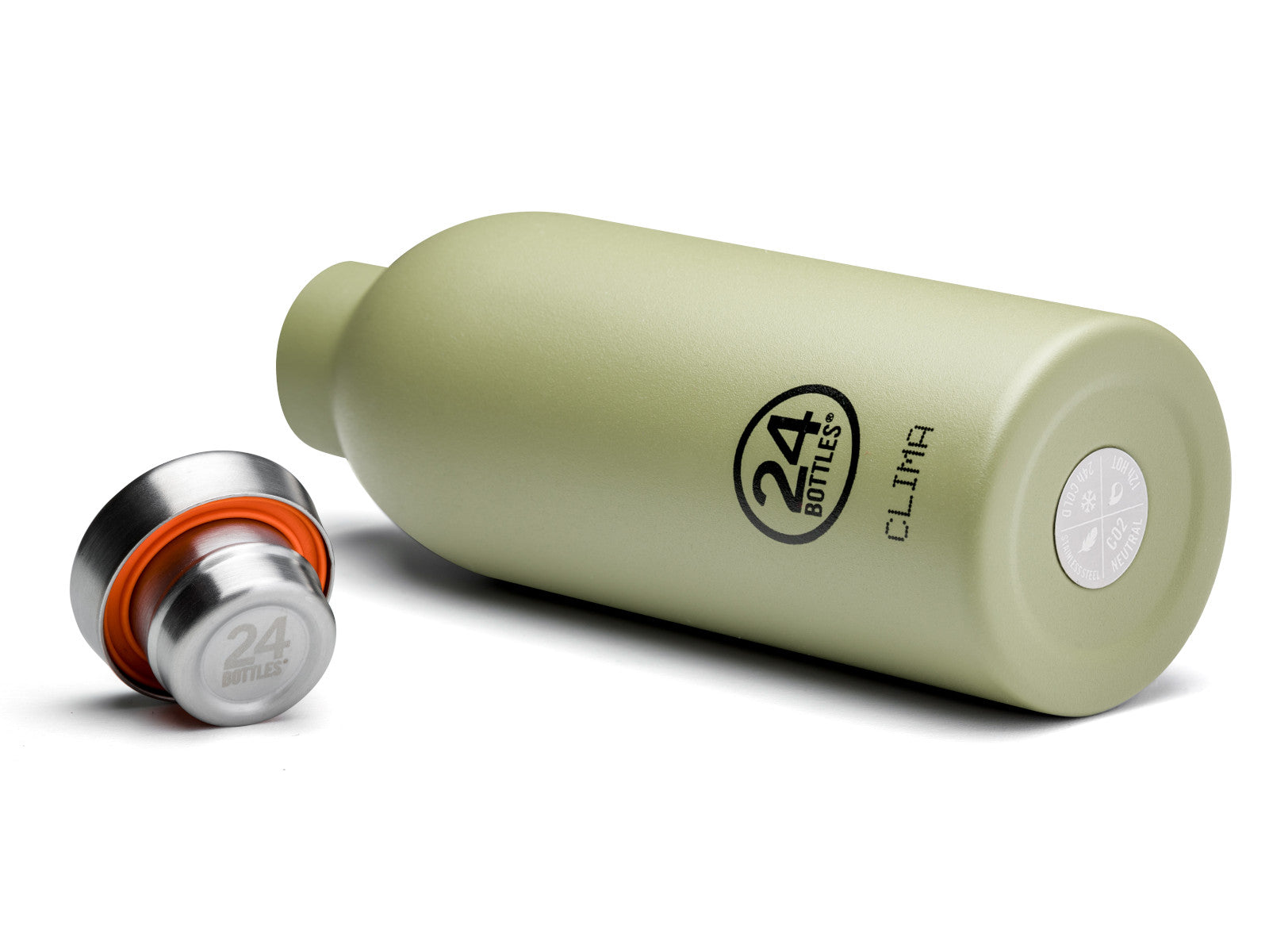 24Bottles Clima Bottle Stone Sage 500ml - Produktbild 3
