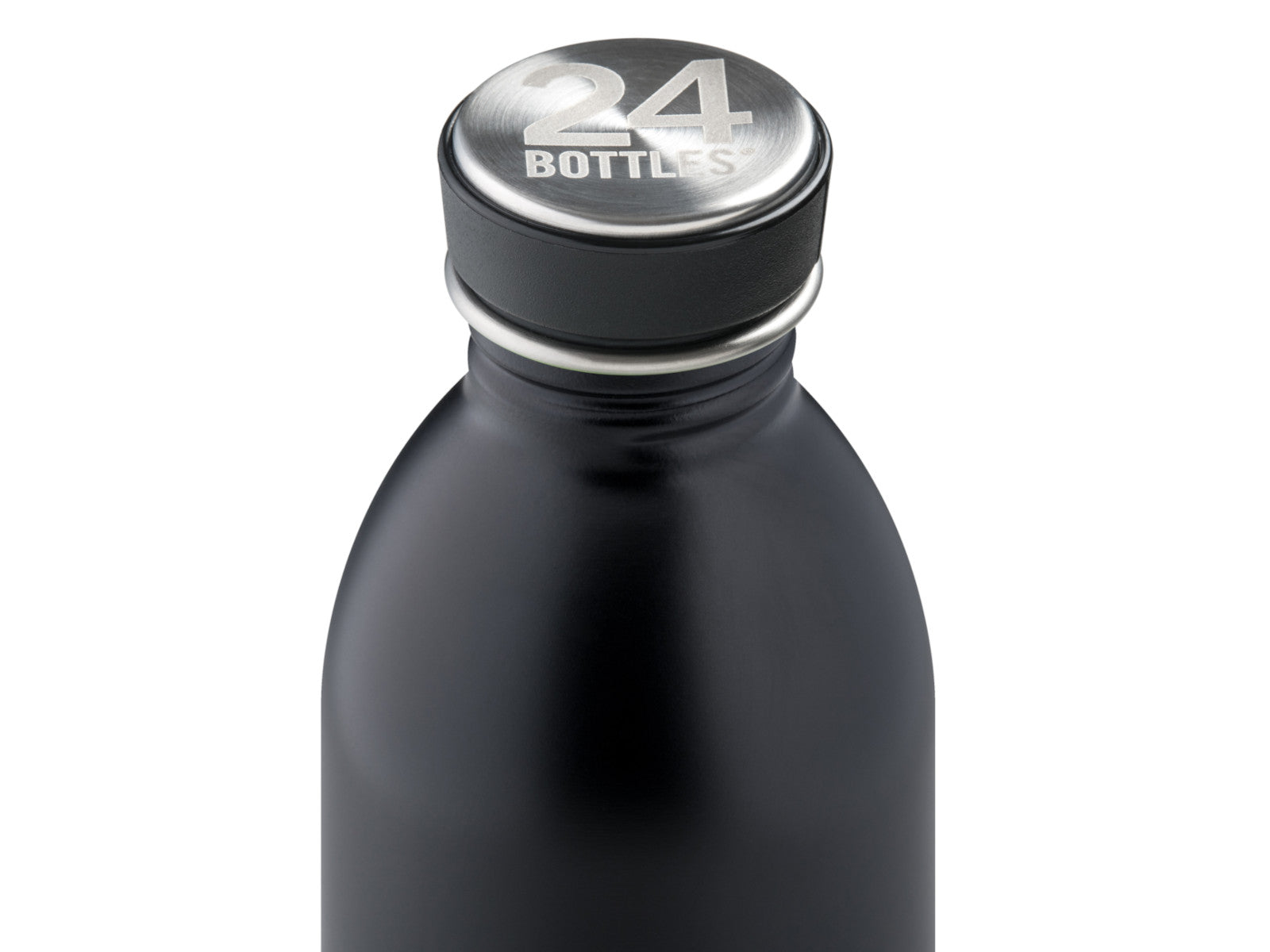 24Bottles Urban Bottle Stone Tuxedo Black 250ml - Produktbild 2