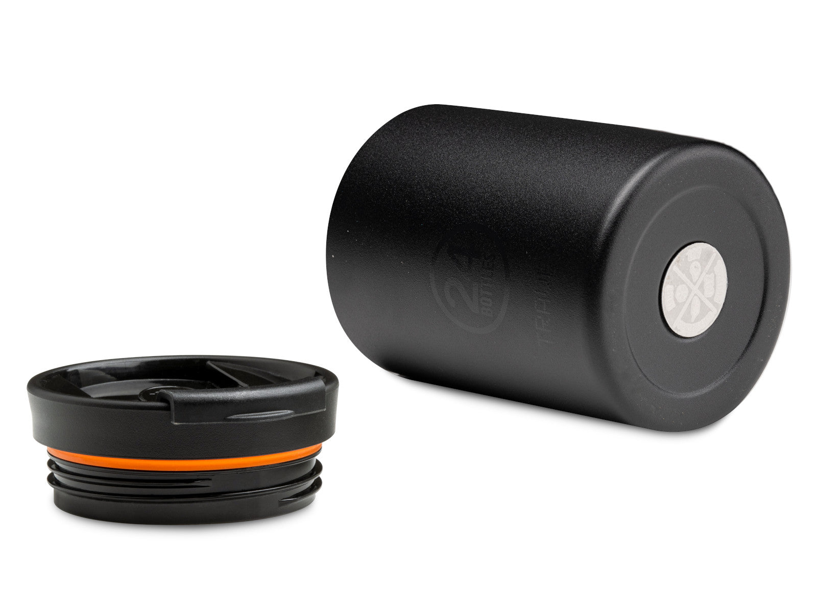 24Bottles Travel Tumbler Stone Tuxedo Black 350ml - Produktbild 2