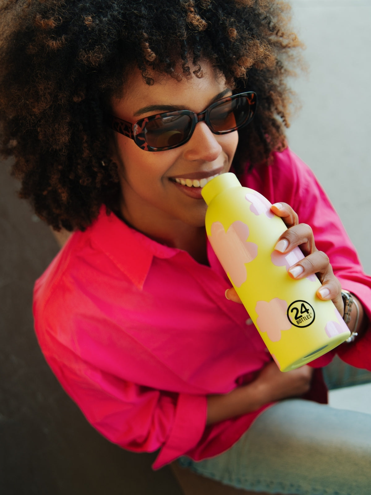24Bottles Urban Bottle Daydreaming Yellow 1000ml - Produktbild 4