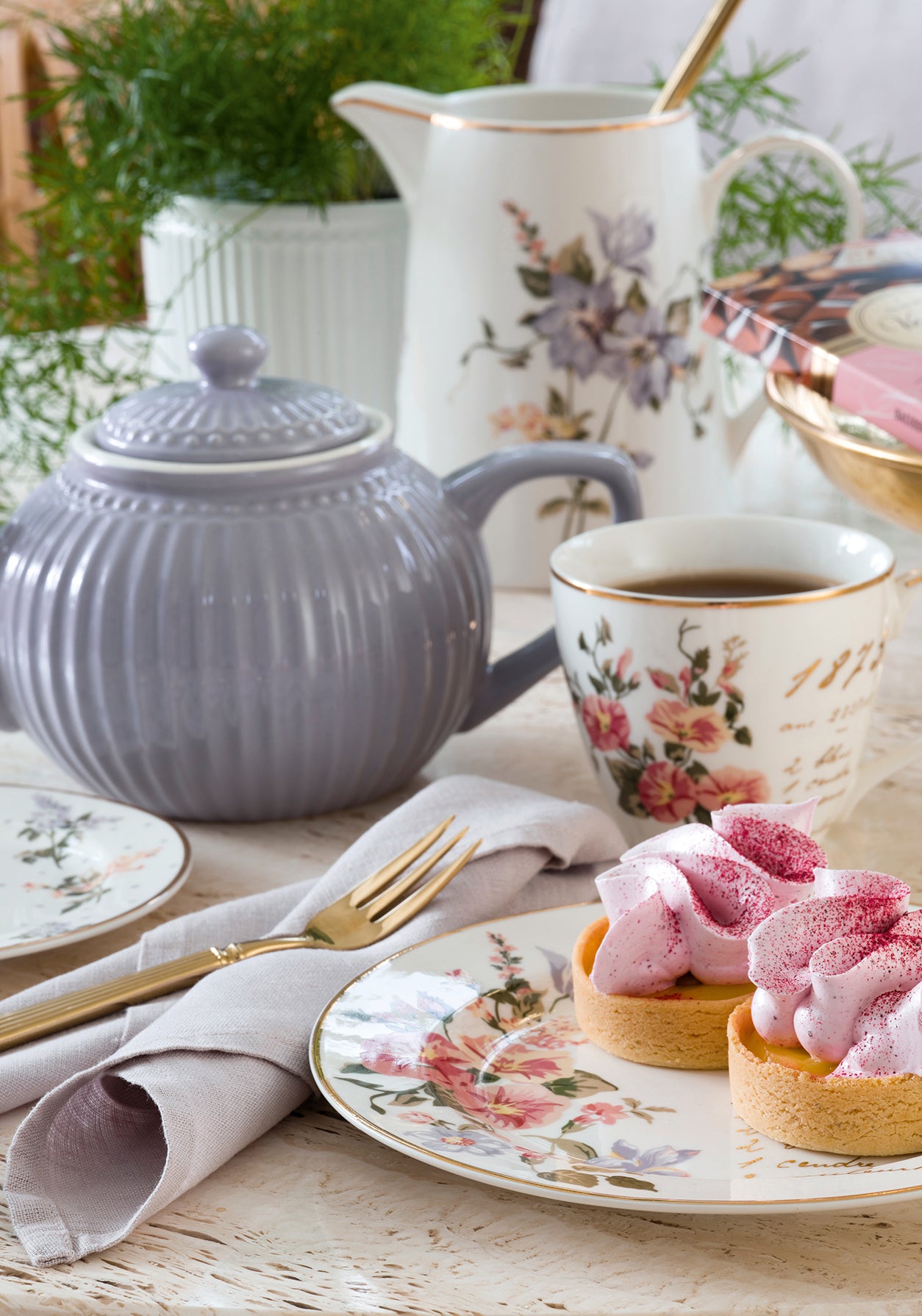 Greengate Alice Speiseteller lavender 26,5 cm - Produktbild 6