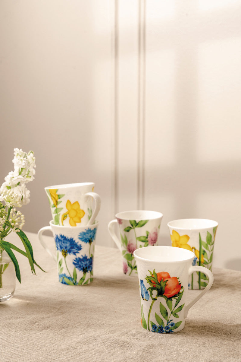 Hutschenreuther Nora Big Flowers Anemone Becher mit Henkel - Produktbild 3