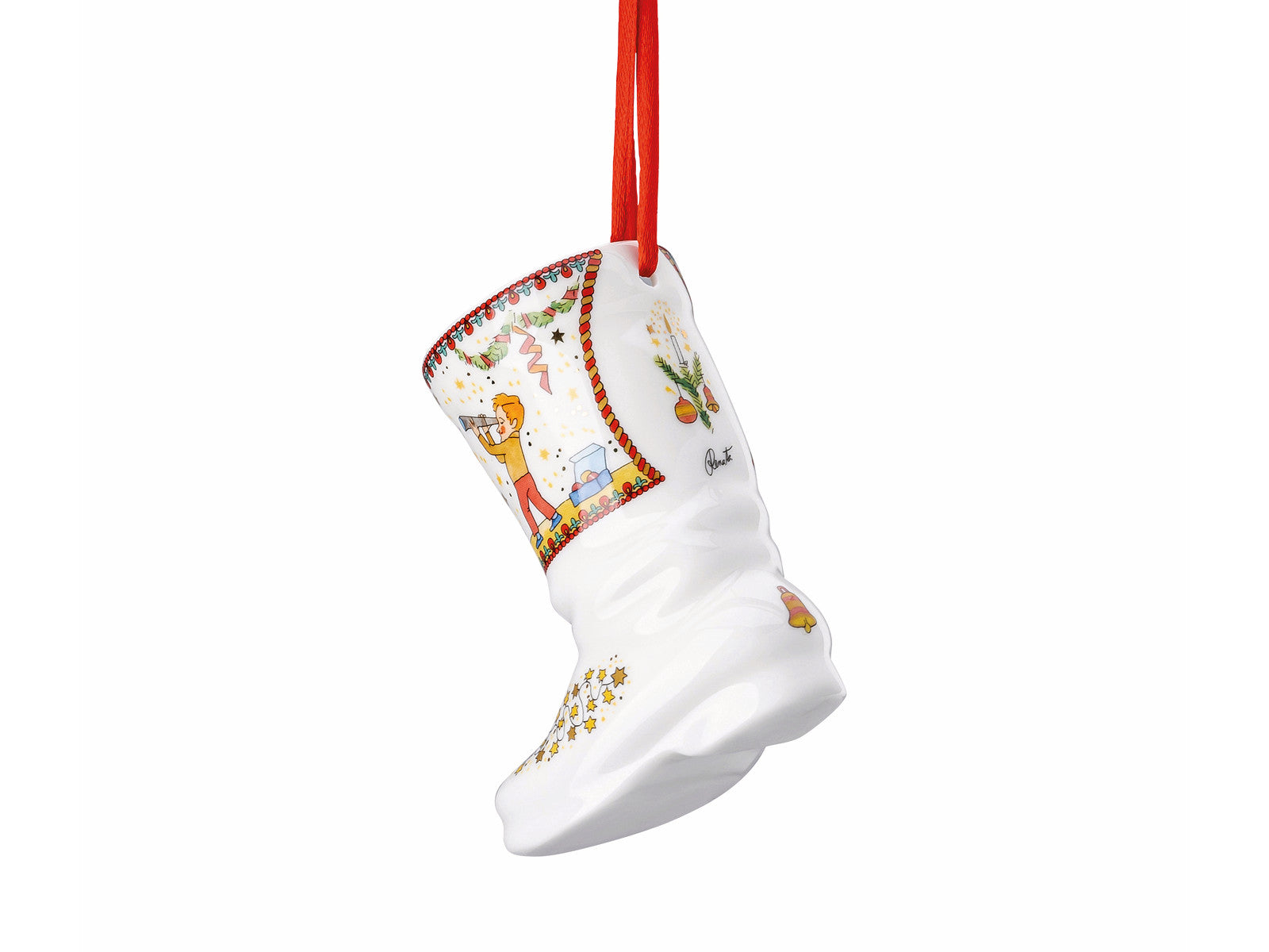Hutschenreuther Porzellanstiefel Weihnachtsstiefel 2024 - Produktbild 5