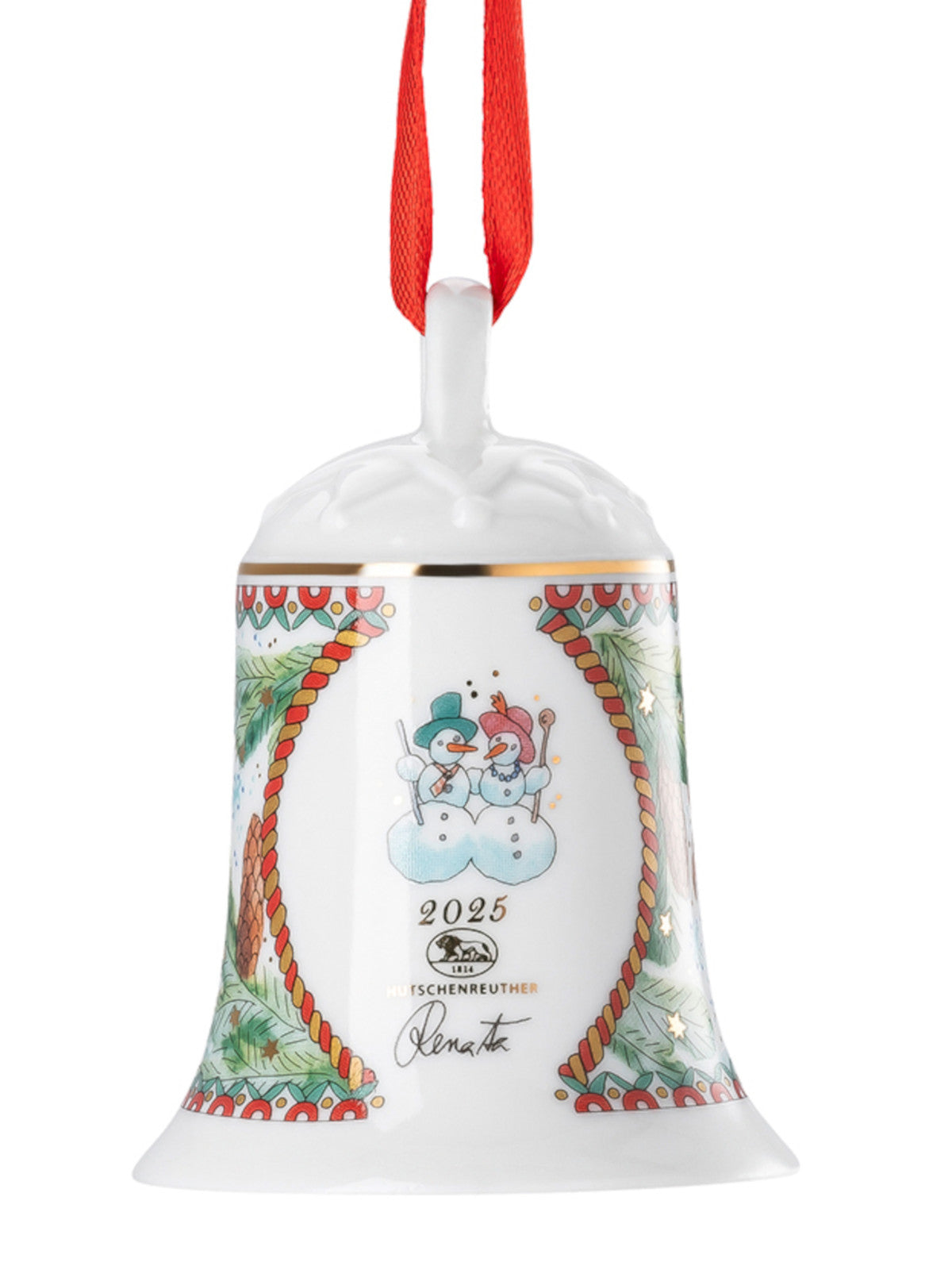 Hutschenreuther Porzellanglocke Weihnachtsglocke 2025 - Produktbild 3