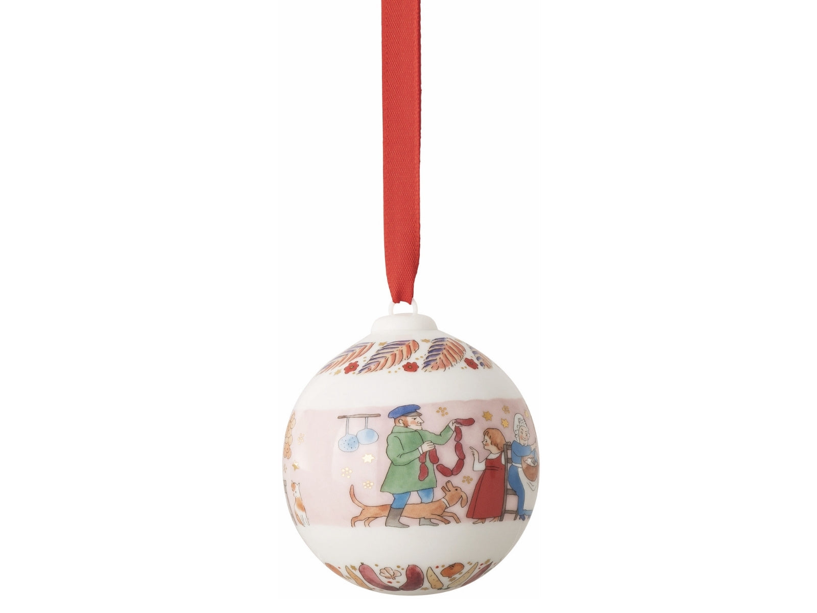 Hutschenreuther Porzellankugel Weihnachtskugel 2026 - Produktbild 2