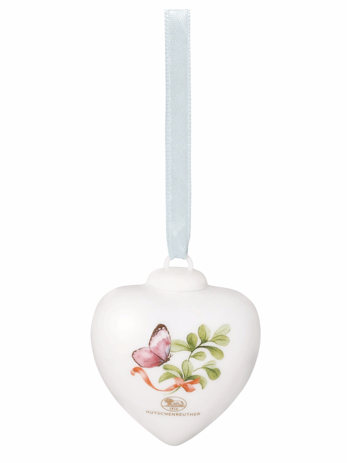 Hutschenreuther Frühlingsgrüsse Tulpe orange Porzellan-Mini-Herz
