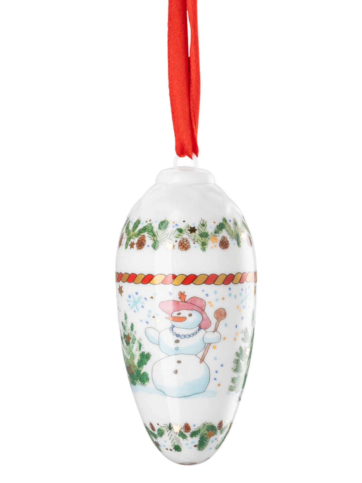Hutschenreuther Porzellanzapfen Weihnachtszapfen 2025 - Produktbild 3