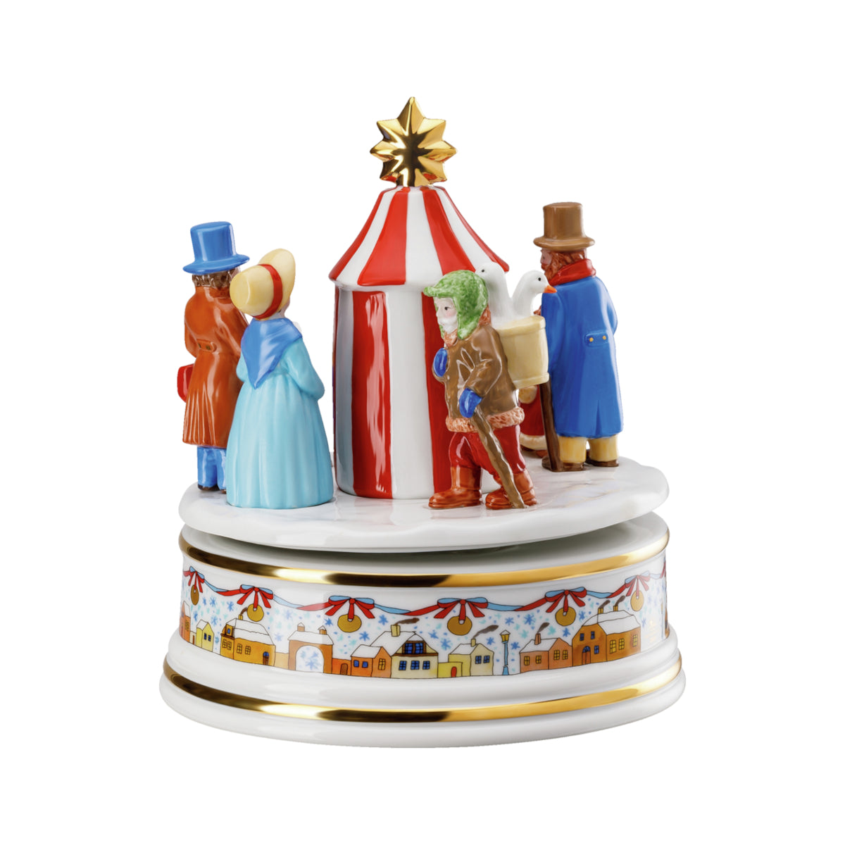 Hutschenreuther Weihnachtsmarkt Spieluhr gross - Produktbild 2
