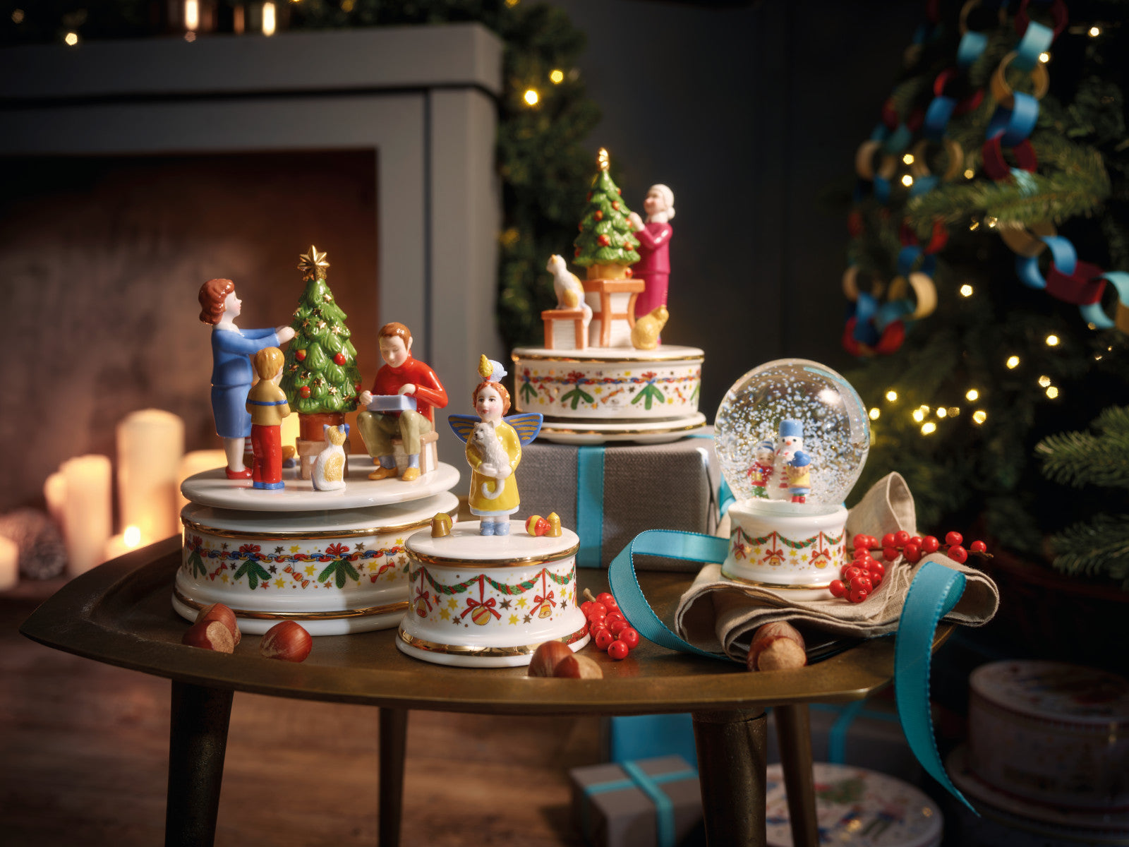 Hutschenreuther Sammelkollektion 2024 Weihnachtsleuchten Spieluhr groß - Produktbild 5