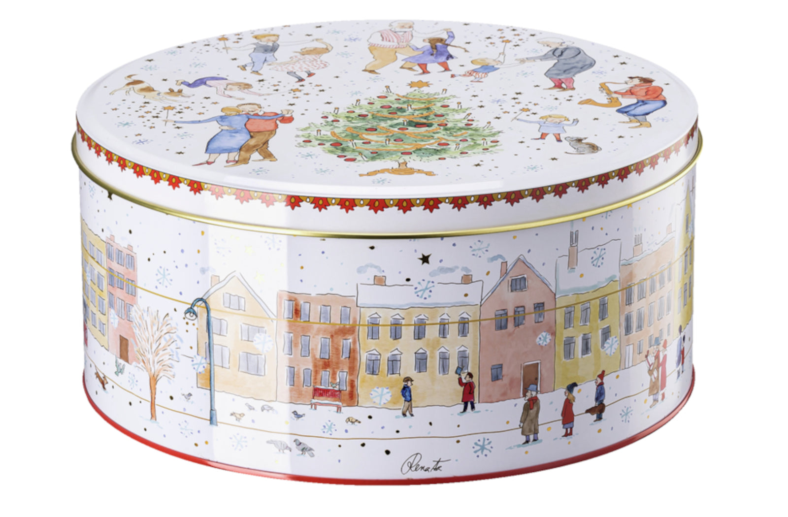 Hutschenreuther Sammelkollektion 2023 Weihnachtsklänge Plätzchendosen Set3 - Produktbild 3