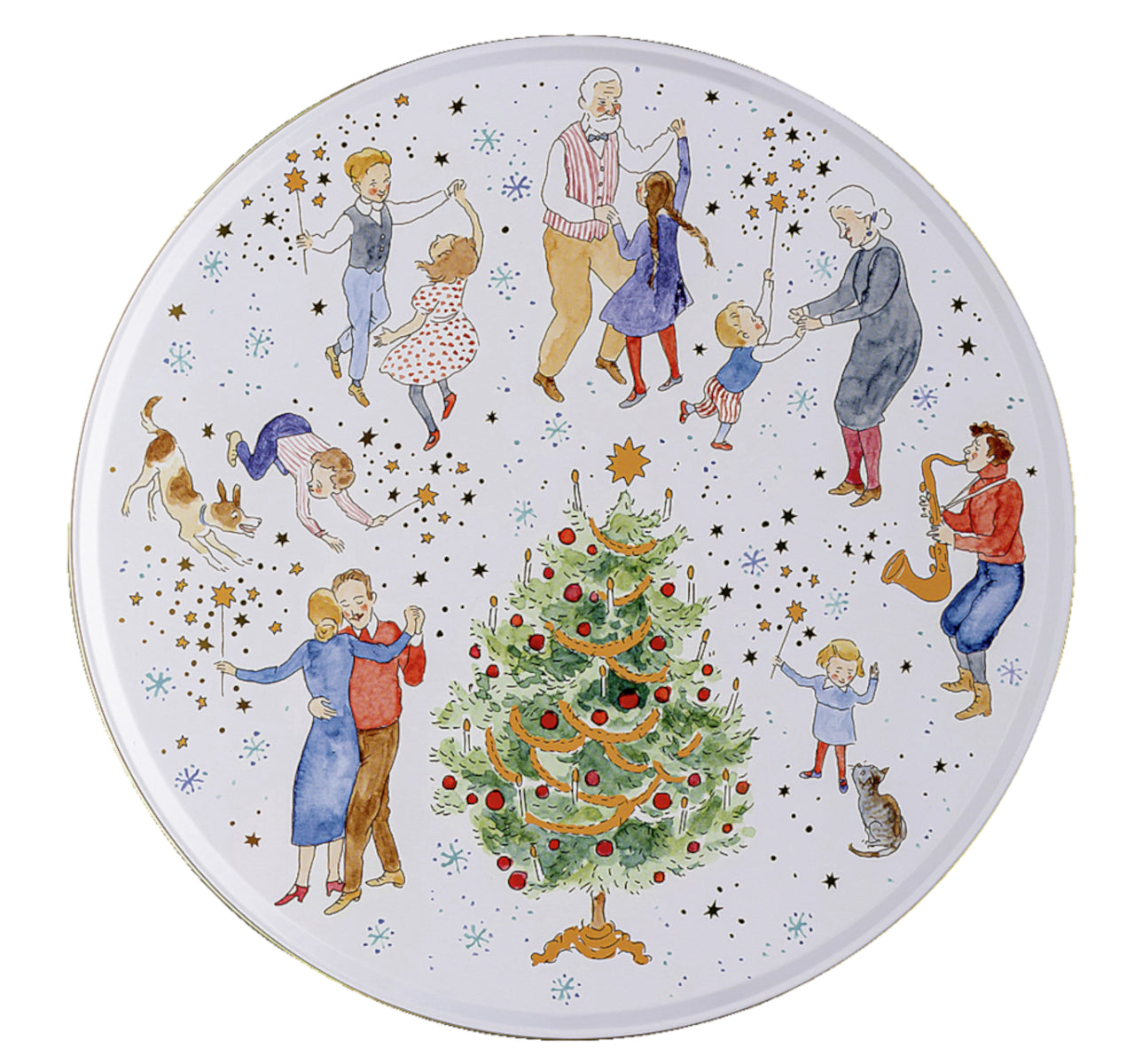Hutschenreuther Sammelkollektion 2023 Weihnachtsklänge Plätzchendosen Set3 - Produktbild 2