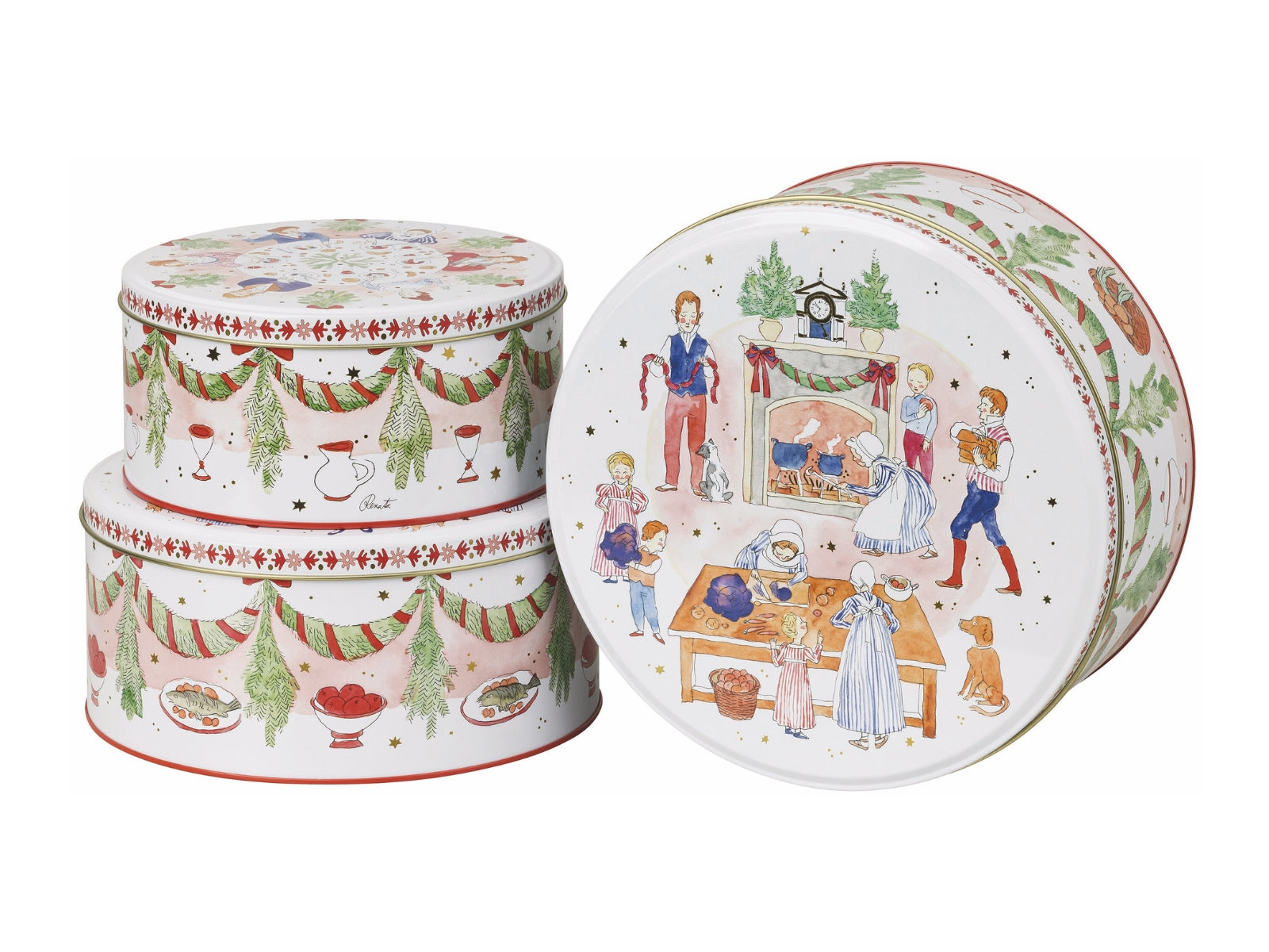 Hutschenreuther 2026 Weihnachtsschmaus Plätzchendosen 3er Set - Produktbild 1