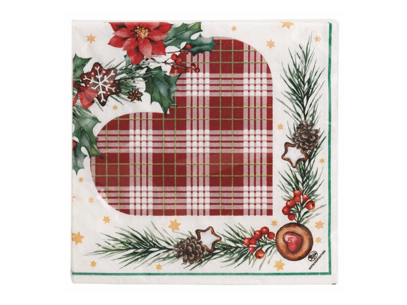 Hutschenreuther 2026 Morgen, Kinder, wird's was geben Servietten 33x33cm - Produktbild 1