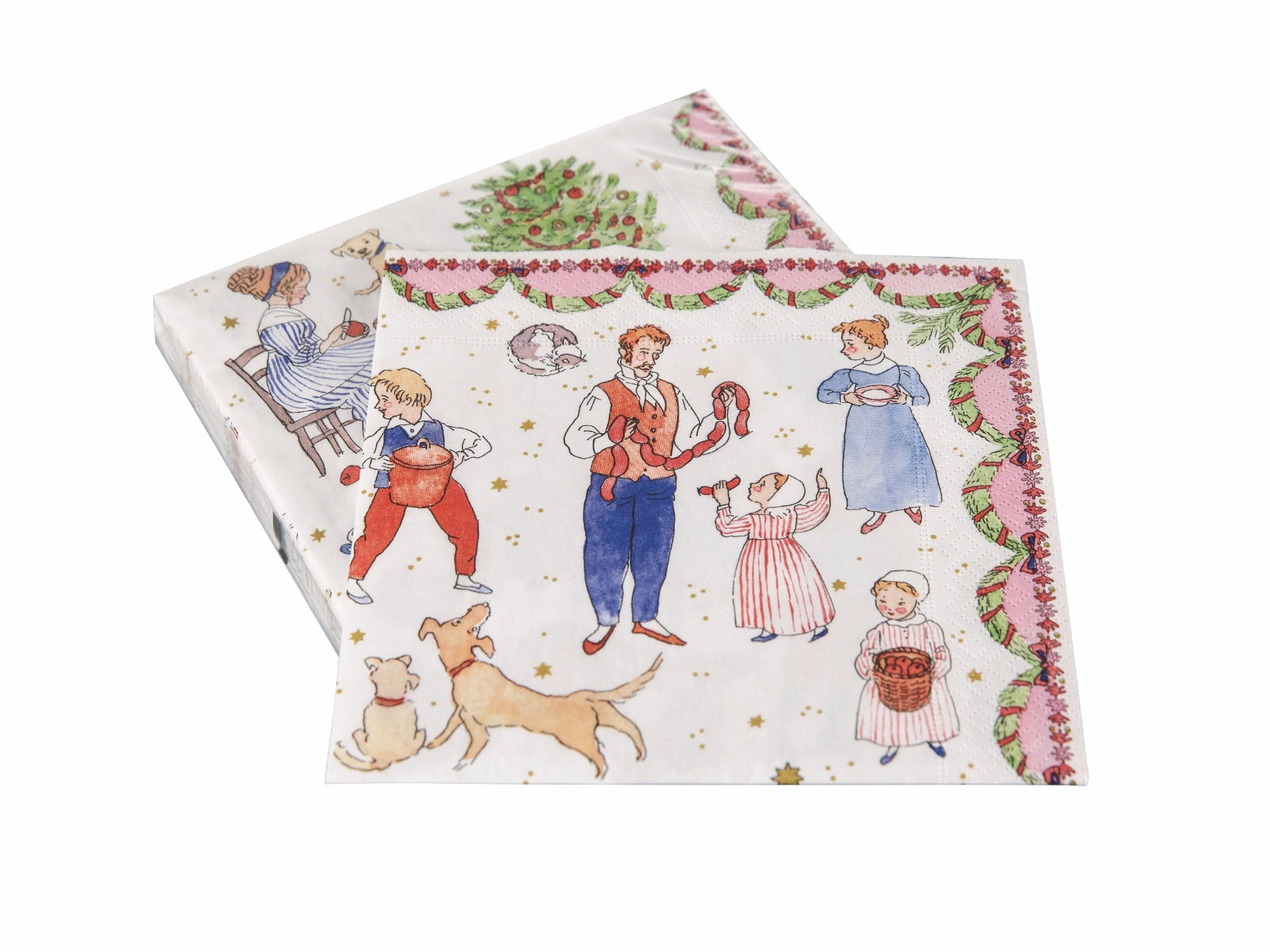 Hutschenreuther 2026 Weihnachtsschmaus Servietten 33x33cm - Produktbild 2