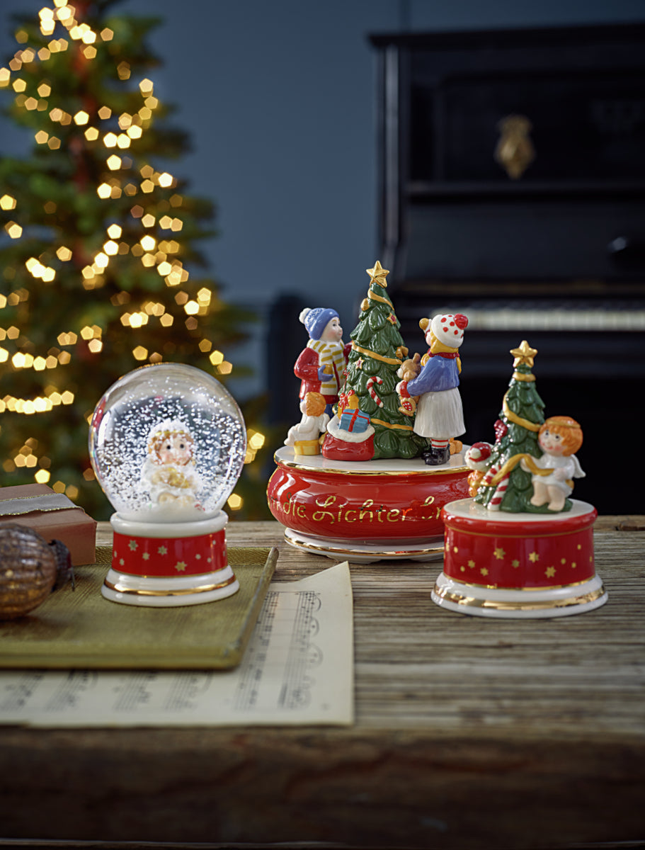 Hutschenreuther Sammelserie 2023 Am Weihnachtsbaum Schneekugel - Produktbild 5