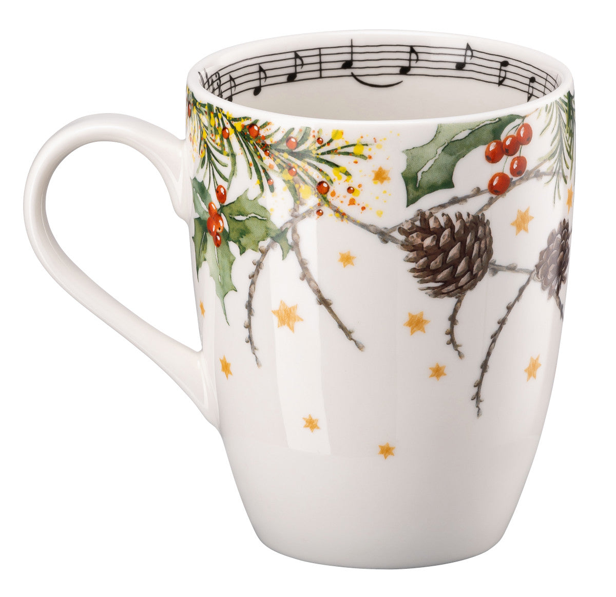 Hutschenreuther Sammelserie 2023 Am Weihnachtsbaum Becher mit Henkel - Produktbild 2