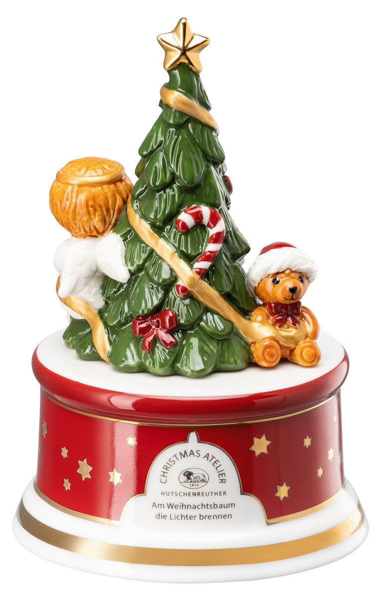 Hutschenreuther Sammelserie 2023 Am Weihnachtsbaum Spieluhr klein - Produktbild 3