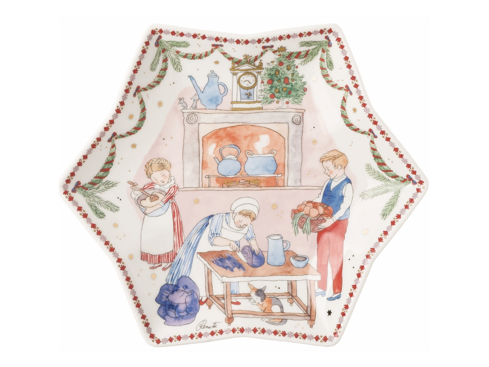 Hutschenreuther 2026 Weihnachtsschmaus Sternschale 24cm