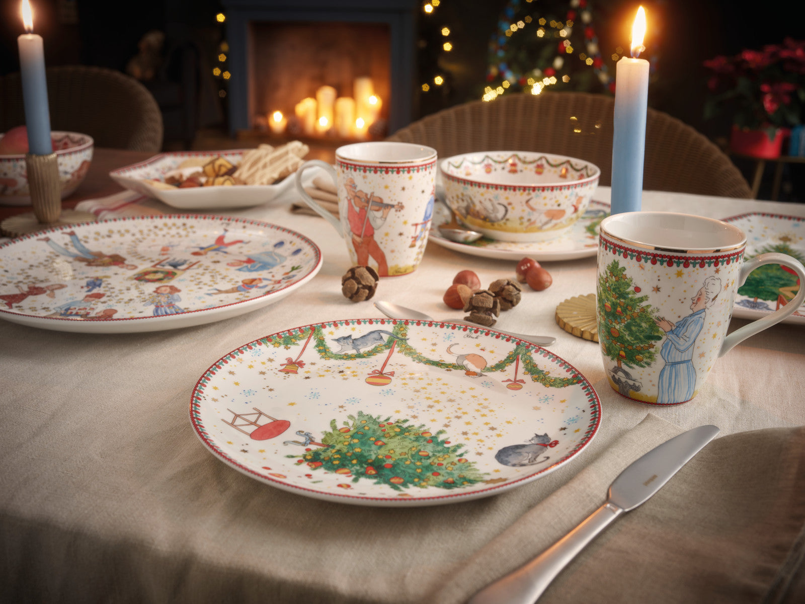 Hutschenreuther Sammelkollektion 2024 Weihnachtsleuchten II Müslischale 15cm - Produktbild 5