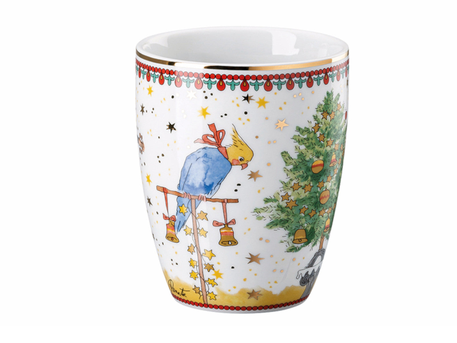 Hutschenreuther Sammelkollektion 2024 Weihnachtsleuchten II Becher mit Henkel 360ml - Produktbild 3