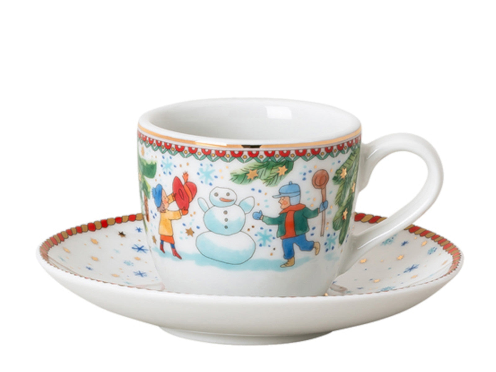 Hutschenreuther Sammelkollektion 2025 Weihnachtsspiele Espressotasse 2tlg