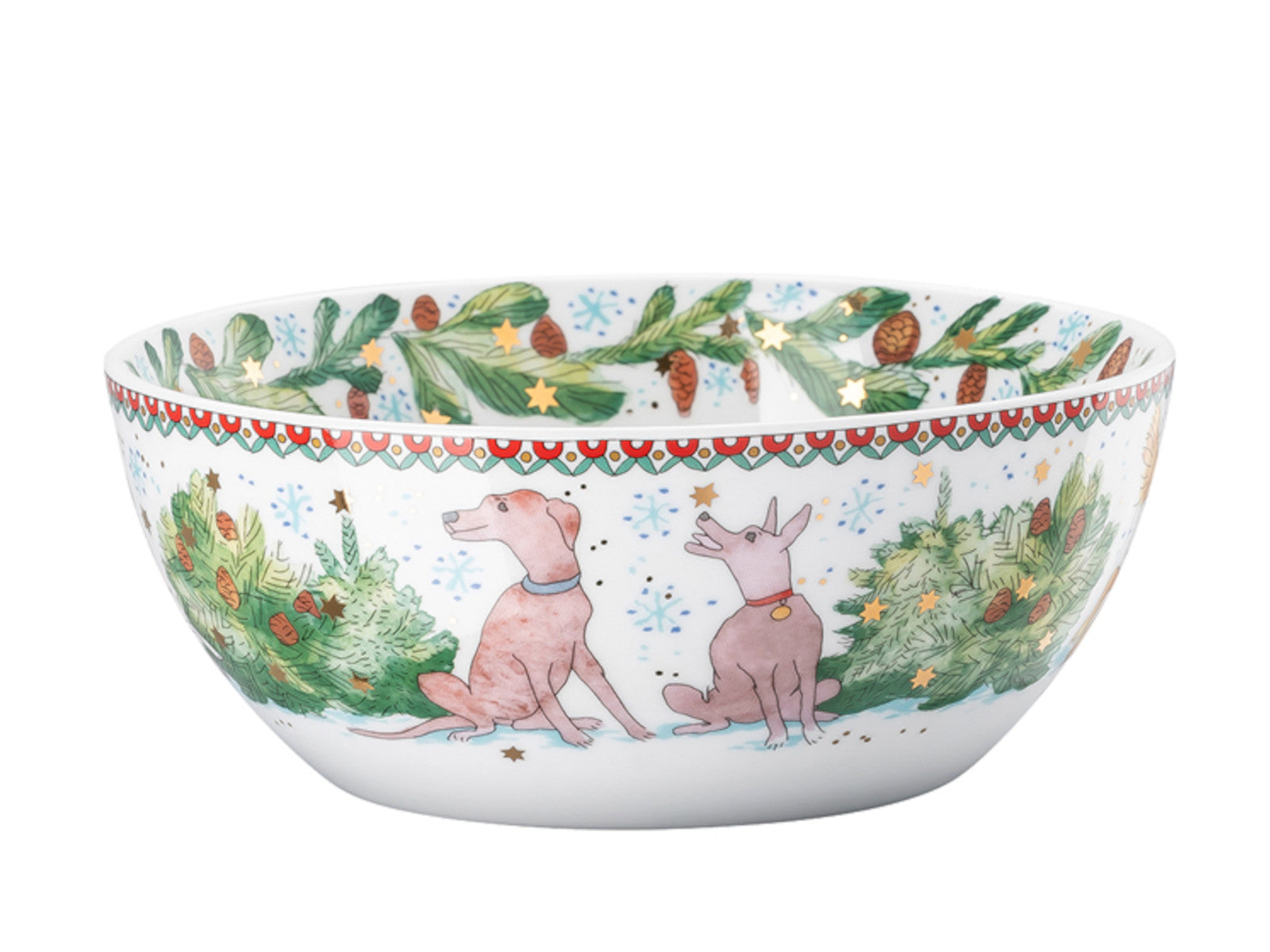 Hutschenreuther Sammelkollektion 2025 Weihnachtsspiele Müslischale 15cm - Produktbild 2