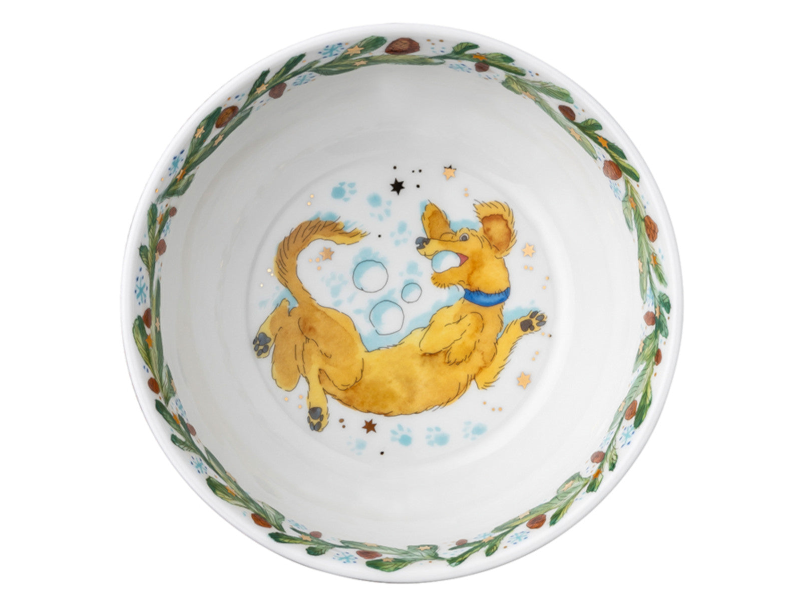Hutschenreuther Sammelkollektion 2025 Weihnachtsspiele Müslischale 15cm - Produktbild 5