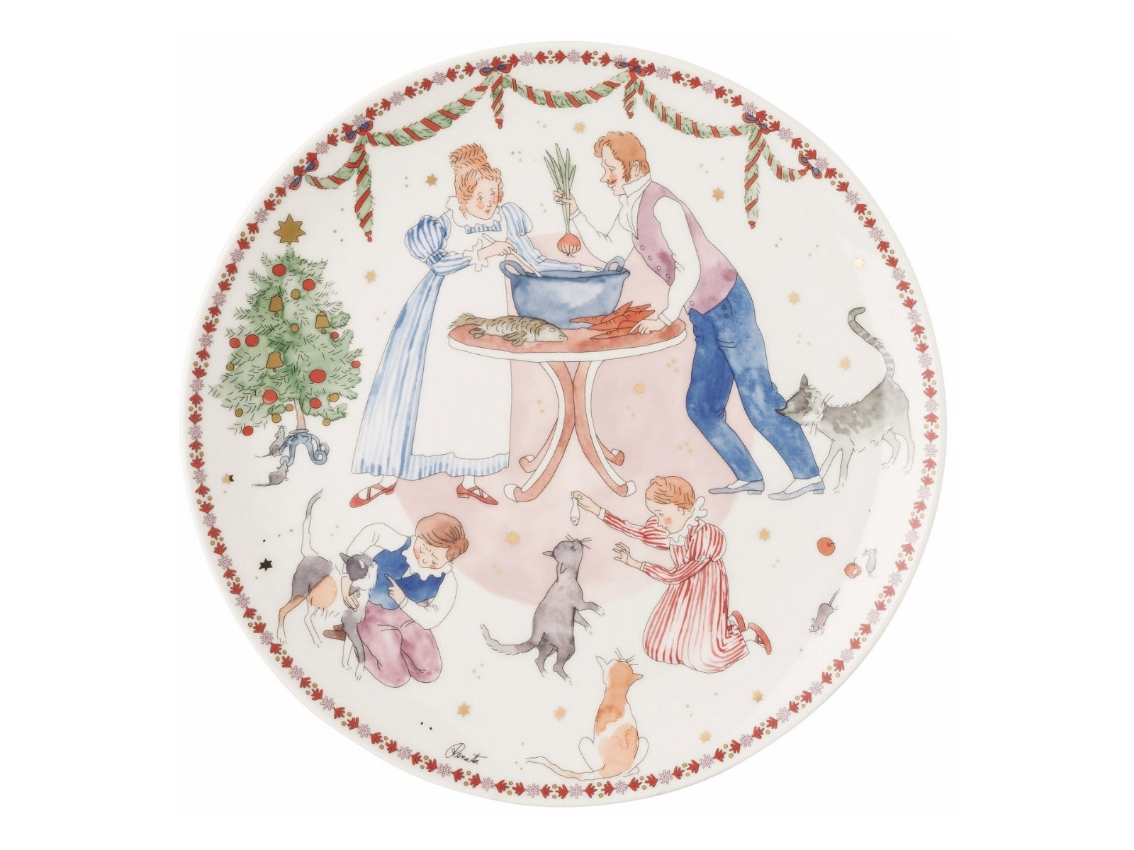 Hutschenreuther 2026 Weihnachtsschmaus Teller flach 22cm