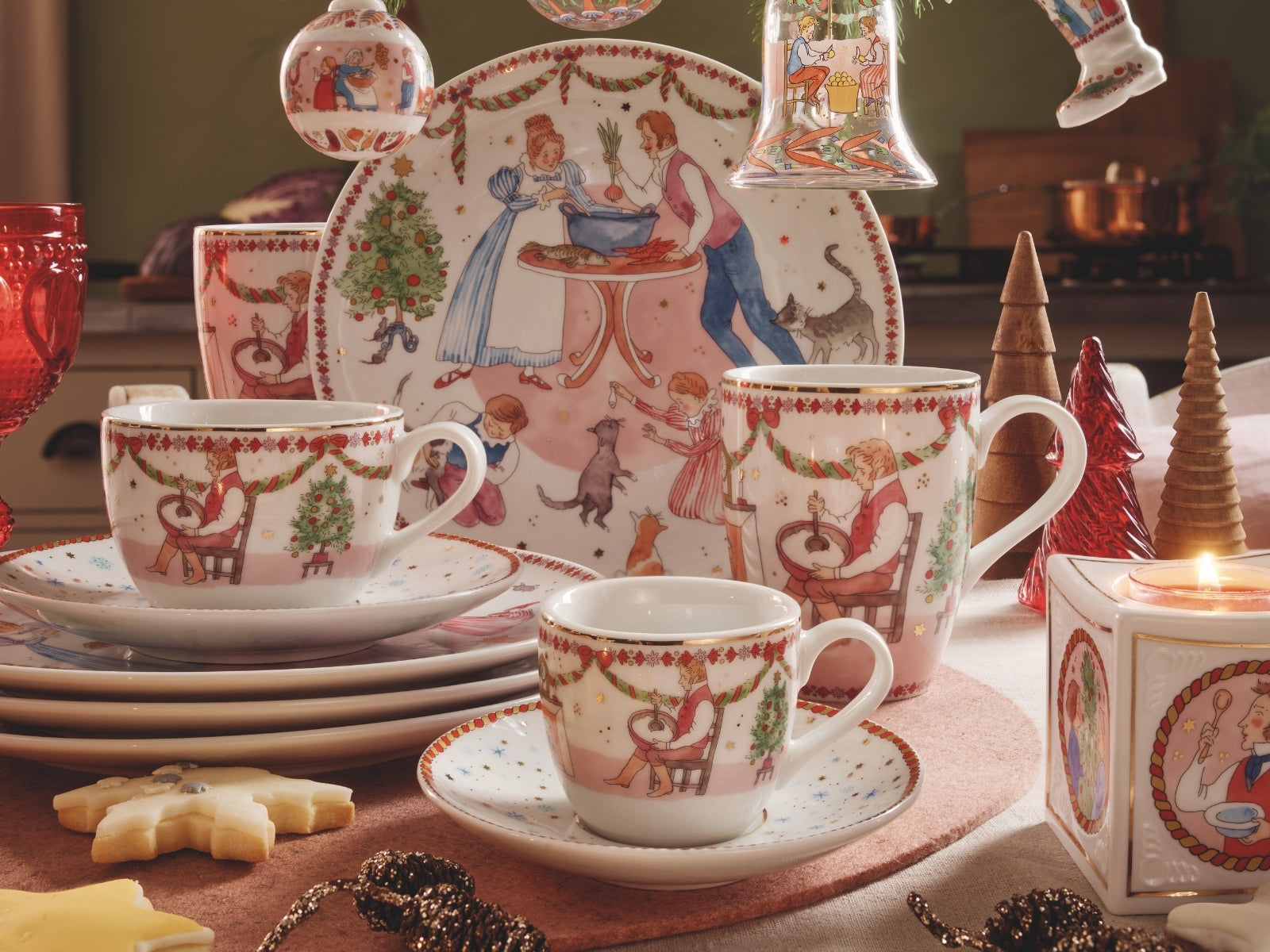 Hutschenreuther 2026 Weihnachtsschmaus Teller flach 22cm - Produktbild 5