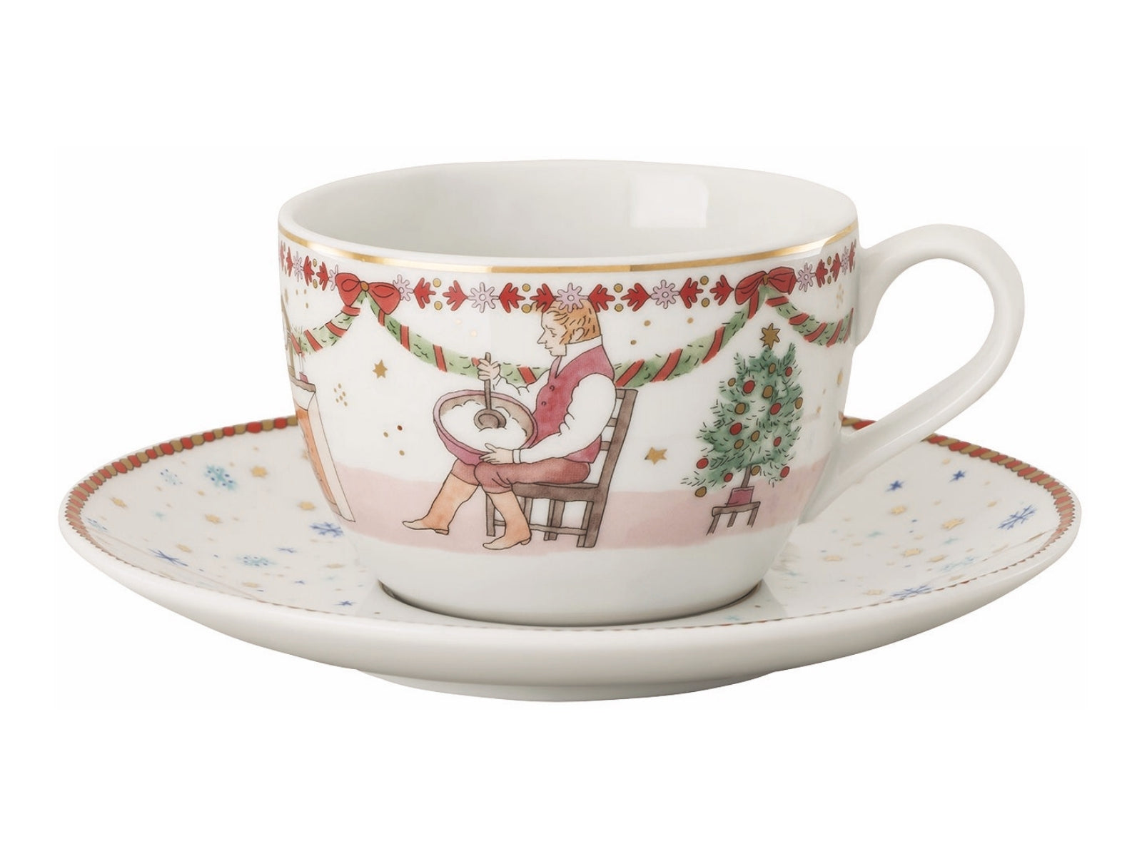 Hutschenreuther 2026 Weihnachtsschmaus Cappuccinotasse 2tlg