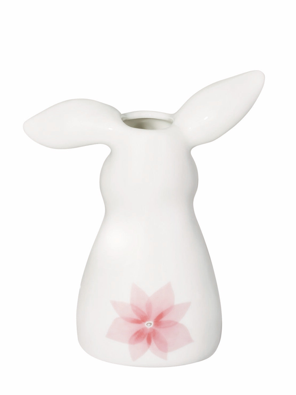 Hutschenreuther Frühlingsgrüsse Blumenwiese Hasen-Vase 11cm