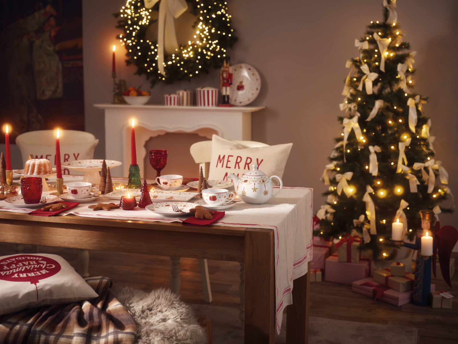 Hutschenreuther Christmas Love Tortenplatte auf Fuß groß - Produktbild 4
