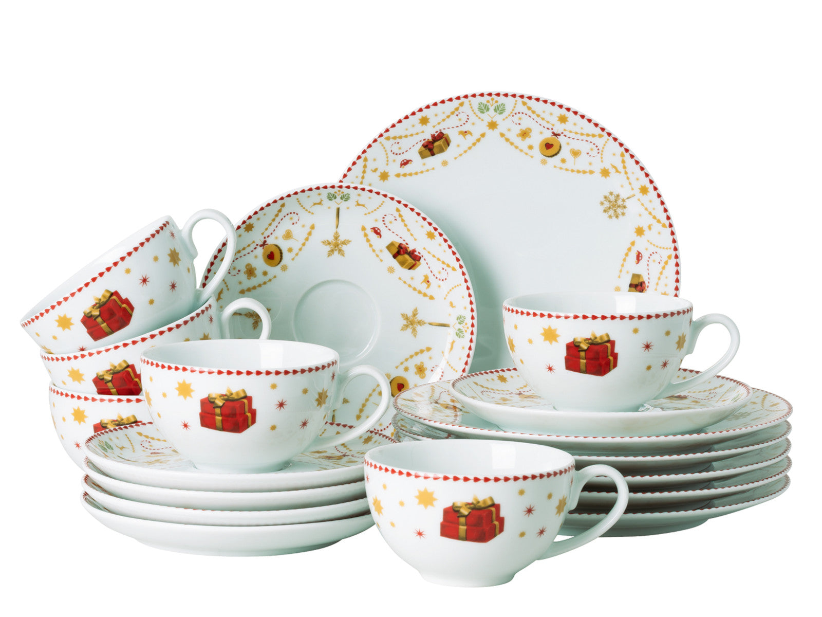 Hutschenreuther Christmas Love Kaffeeset 18tlg