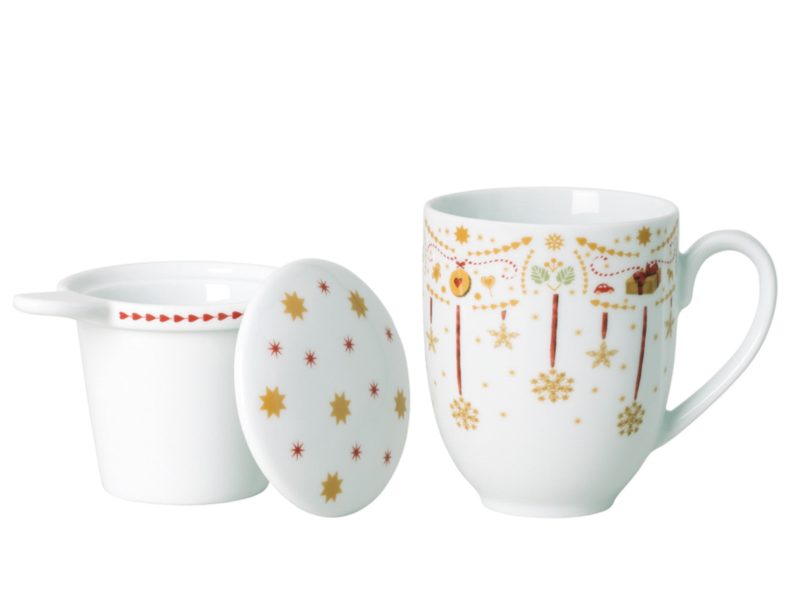 Hutschenreuther Christmas Love Tee-Becher Set 3tlg