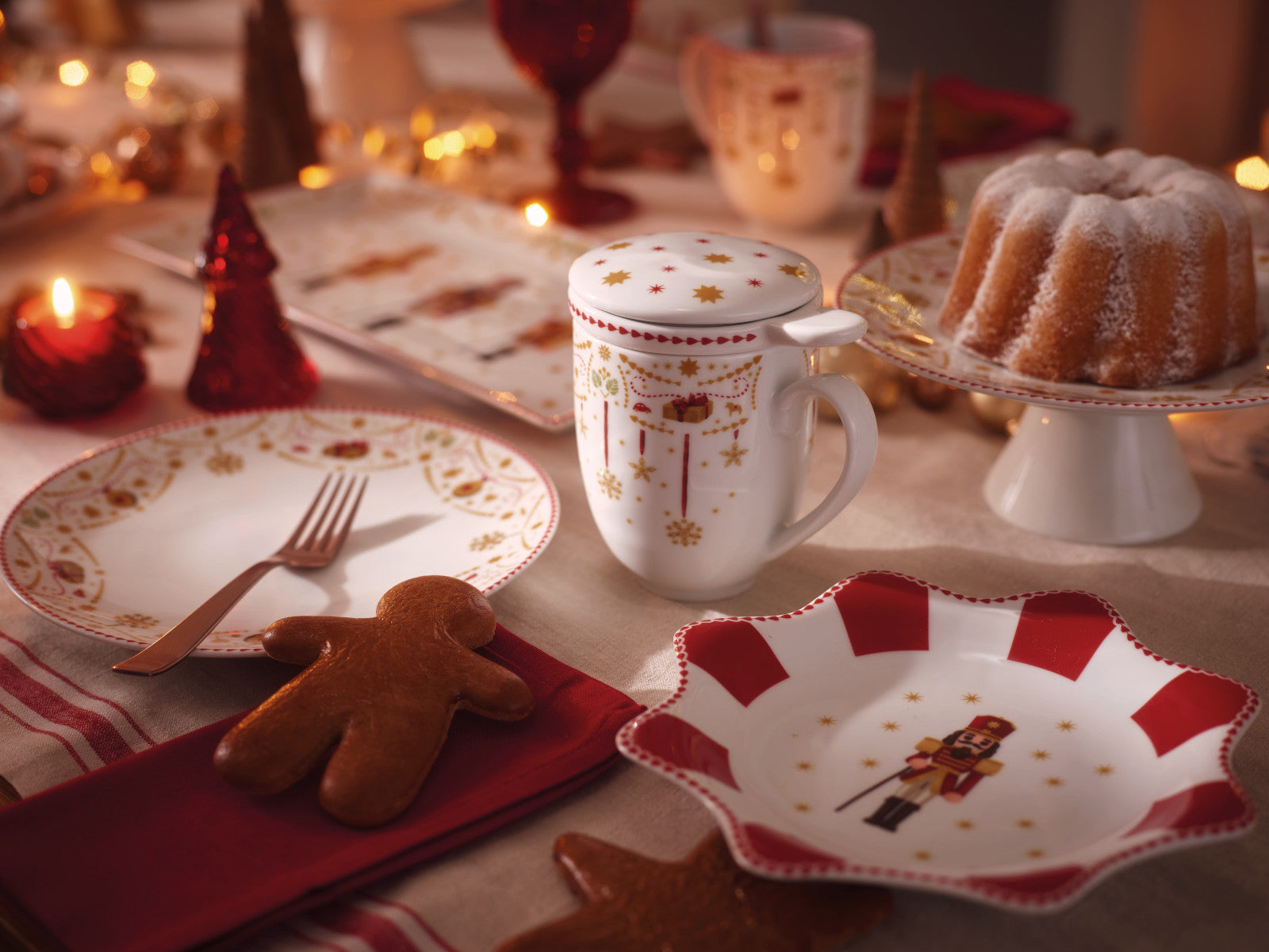Hutschenreuther Christmas Love Kelchglas rot 8,4cm - Produktbild 4