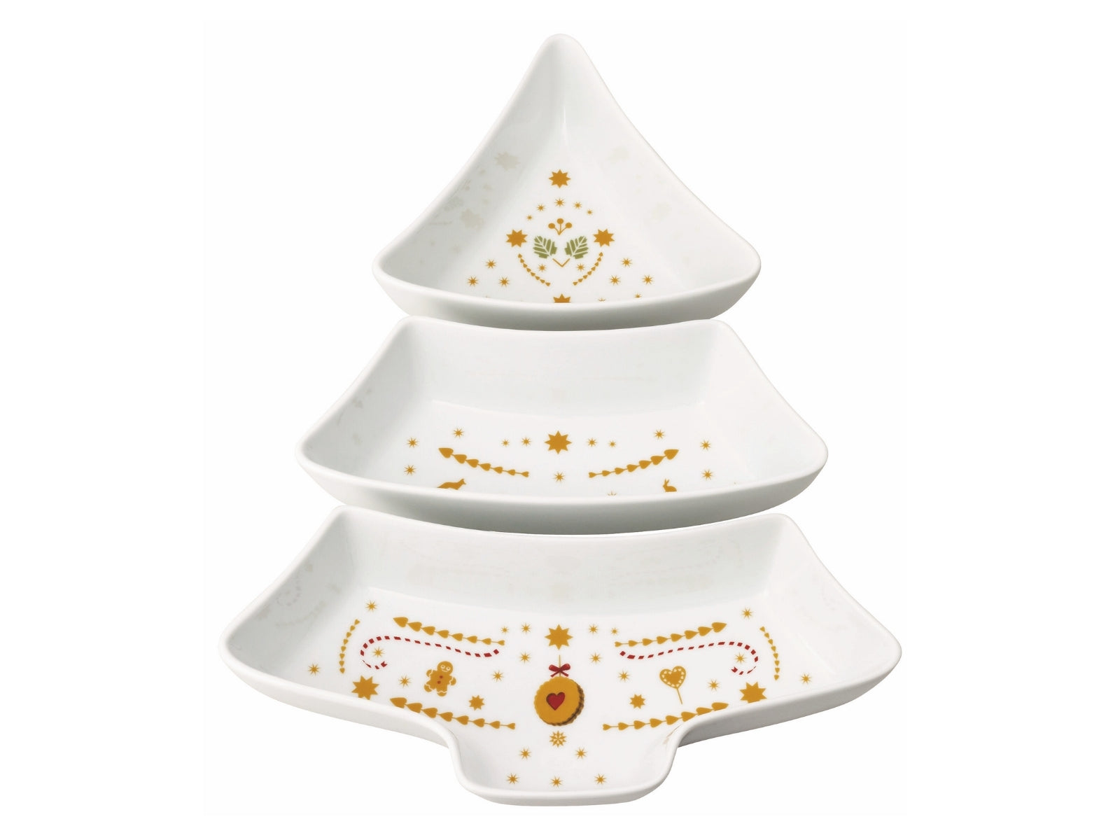 Hutschenreuther Christmas Love Weihnachtsbaum-Schale 3er Set
