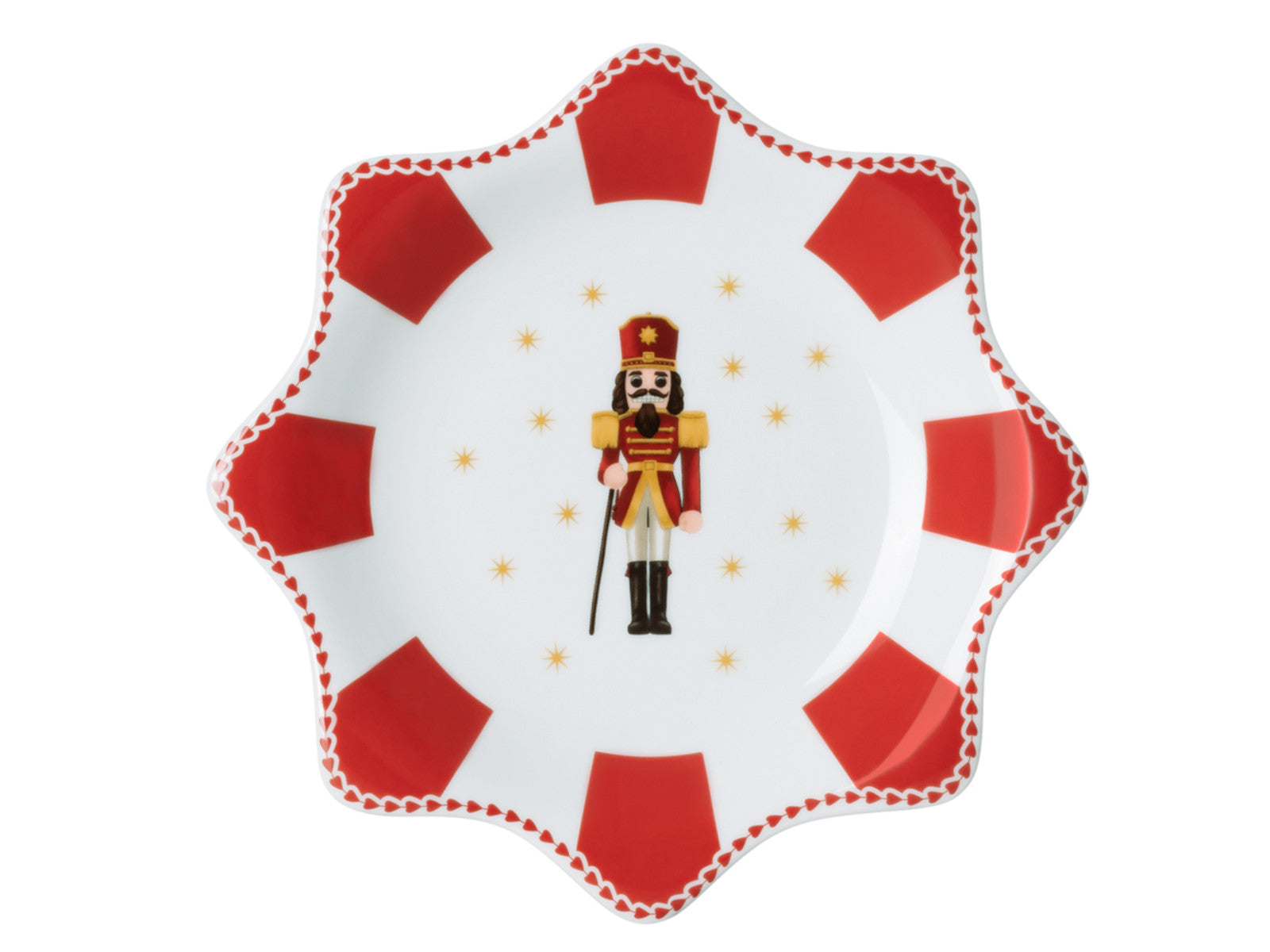 Hutschenreuther Christmas Love red Sternschale 20cm