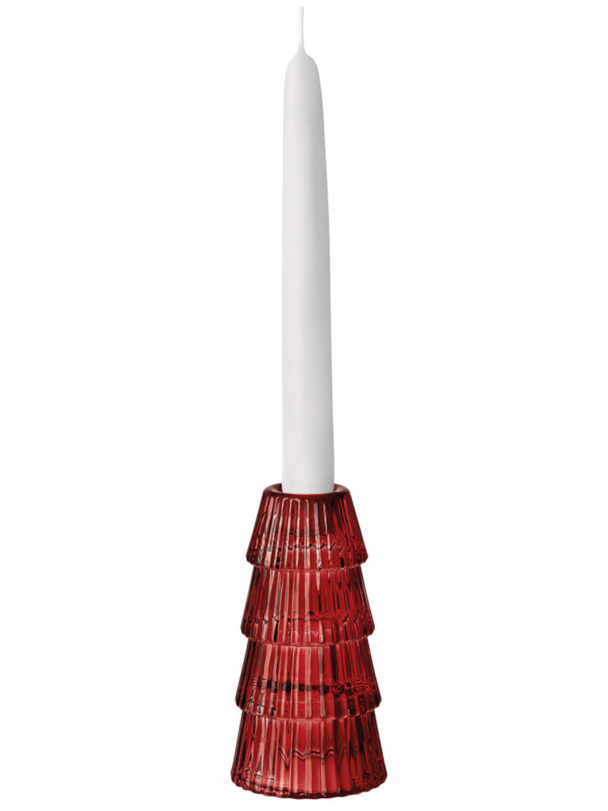 Hutschenreuther Christmas Love Glas rot Baum/Kerzenhalter - Produktbild 2