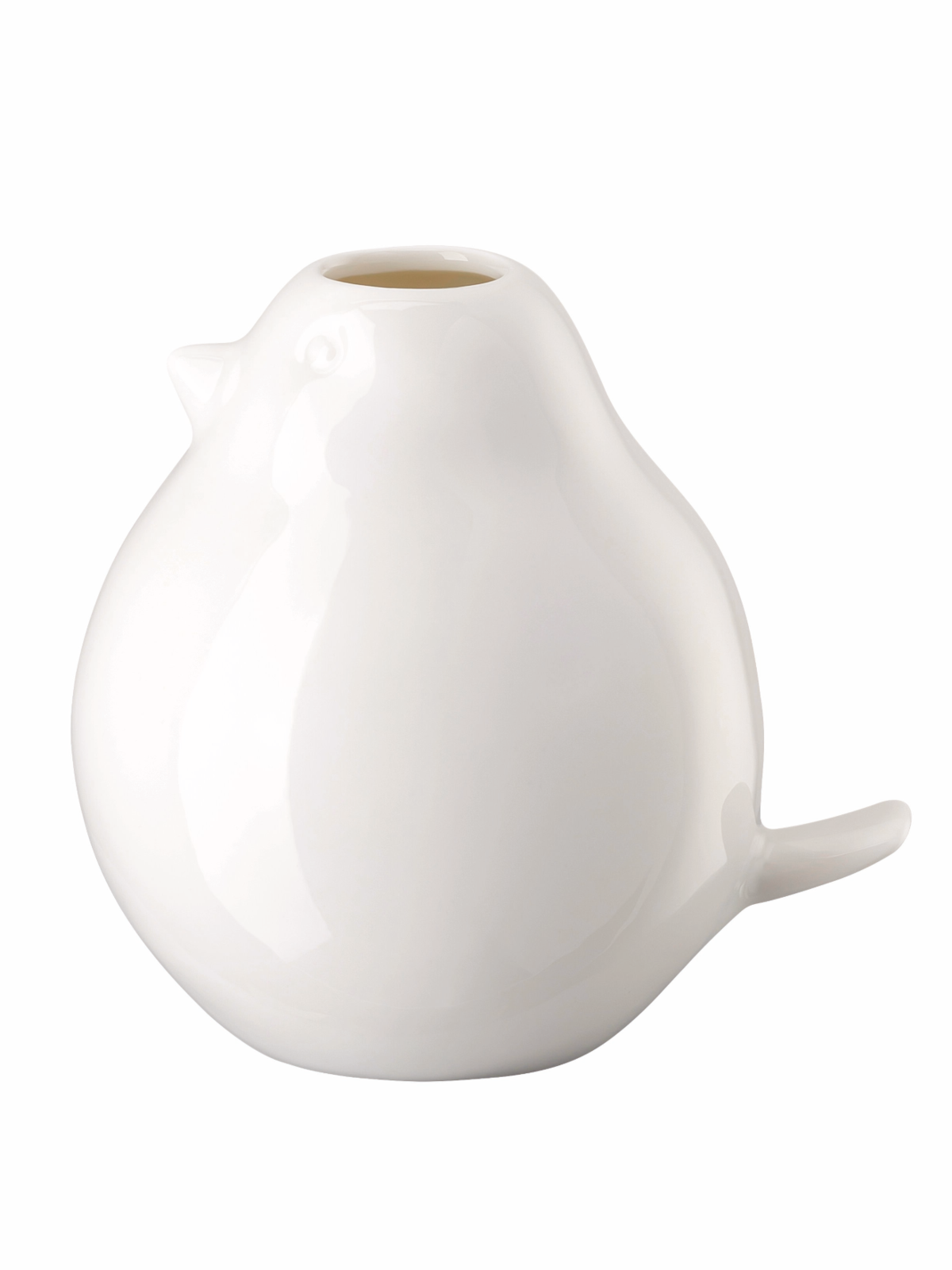 Hutschenreuther Vogel-Vase weiß Vase 10cm - Produktbild 3