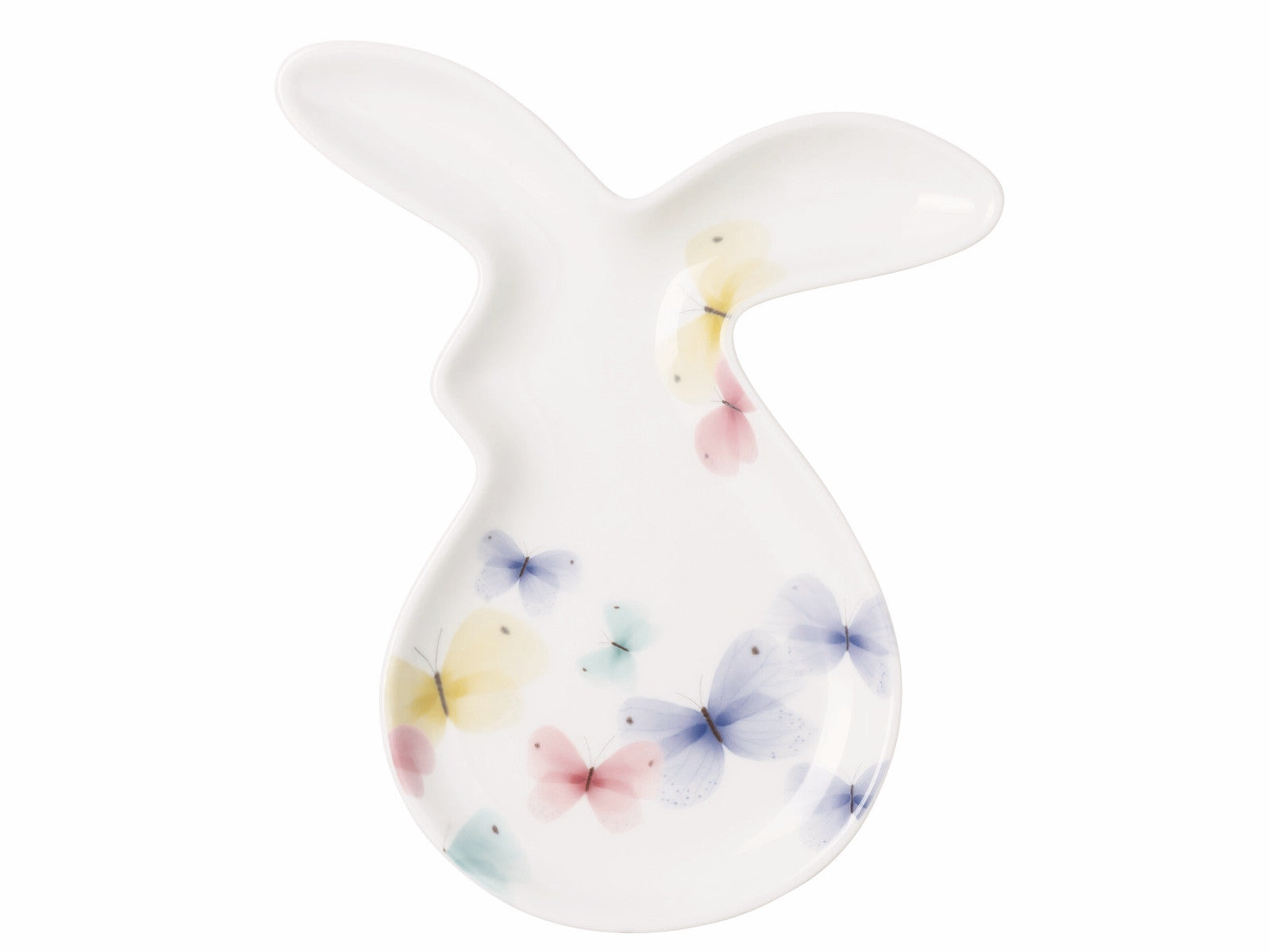 Hutschenreuther Frühlingsgrüsse Blumenwiese Hasenschale / Teller 19x14cm