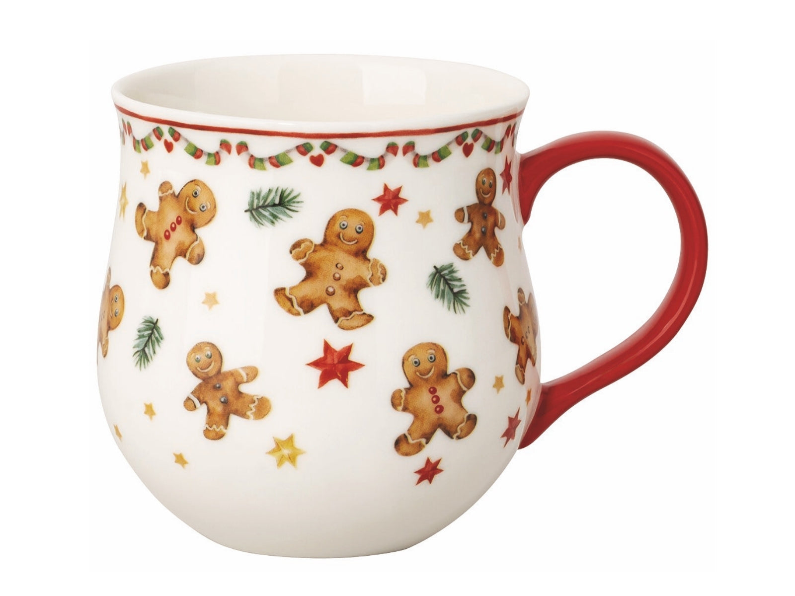 Hutschenreuther Christmas Mug Lebkuchenmann Becher mit Henkel 0,45l