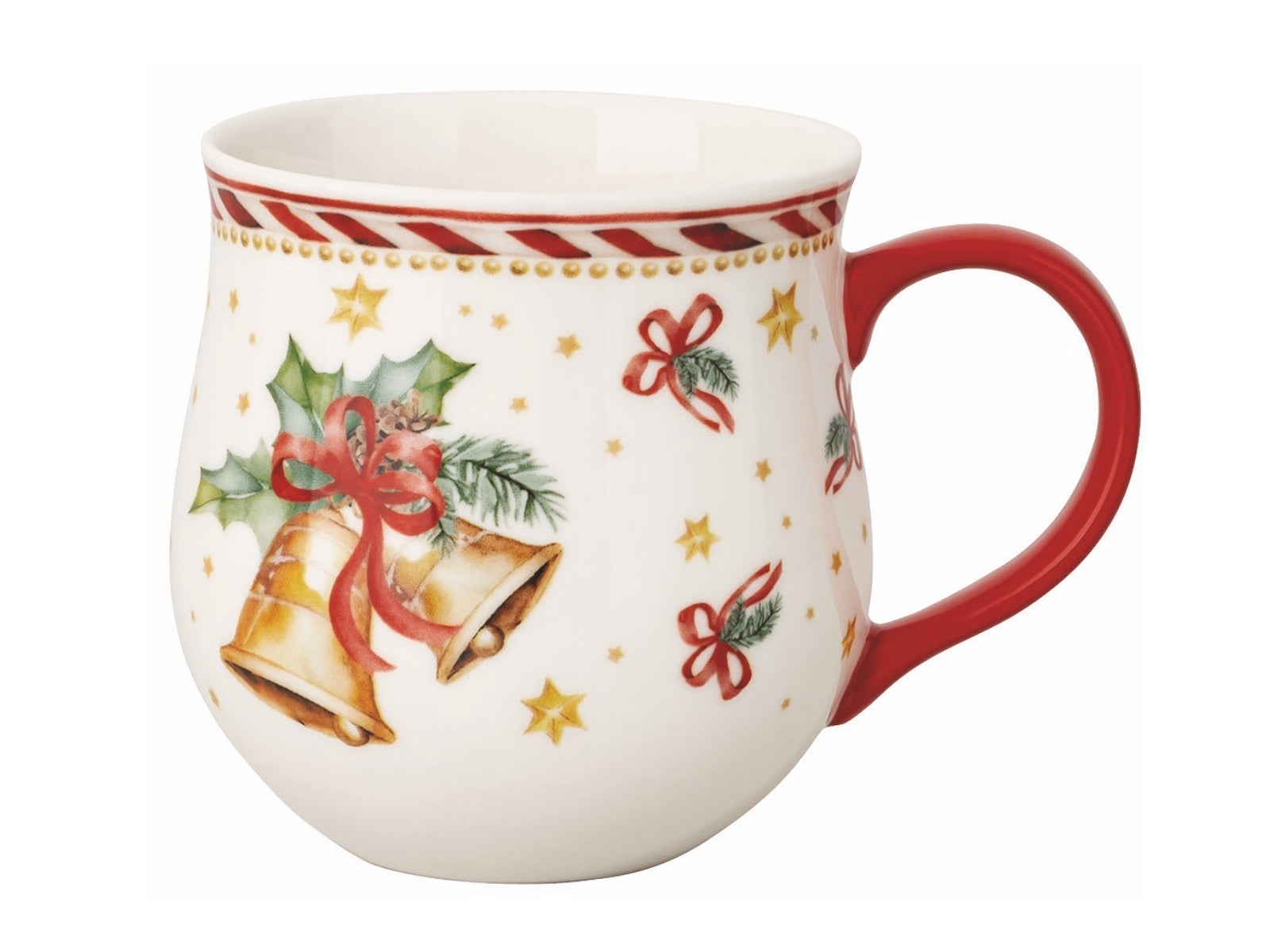Hutschenreuther Christmas Mug Weihnachtsglocke Becher mit Henkel 0,45l