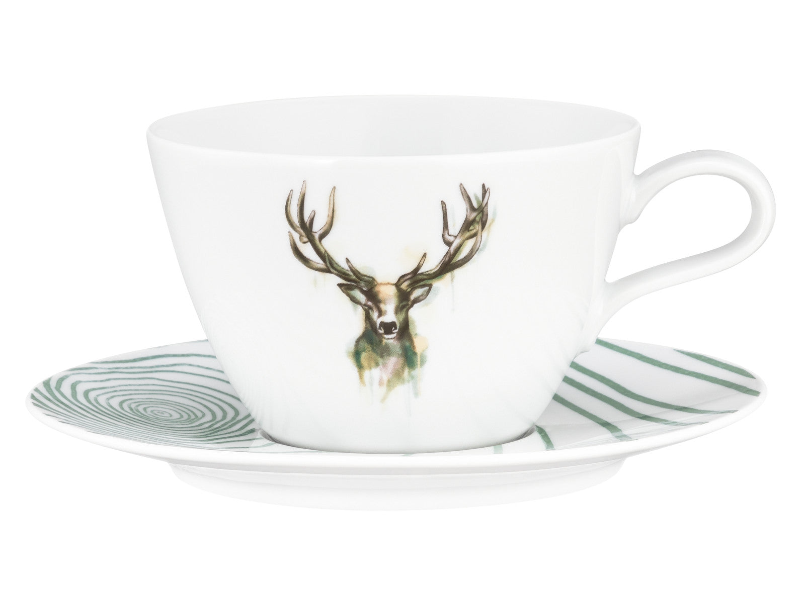 Seltmann Weiden Life Nature Hirsch Milchkaffeeobertasse 0,37l - Produktbild 2