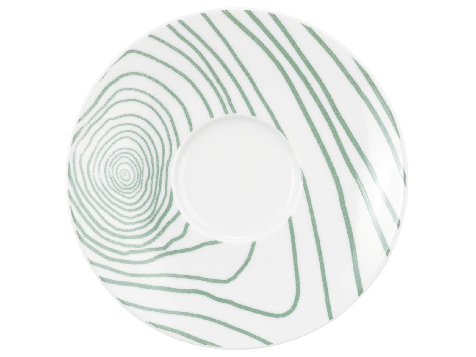 Seltmann Weiden Life Nature Jahresringe grün Kombi-Untertasse 16,5cm