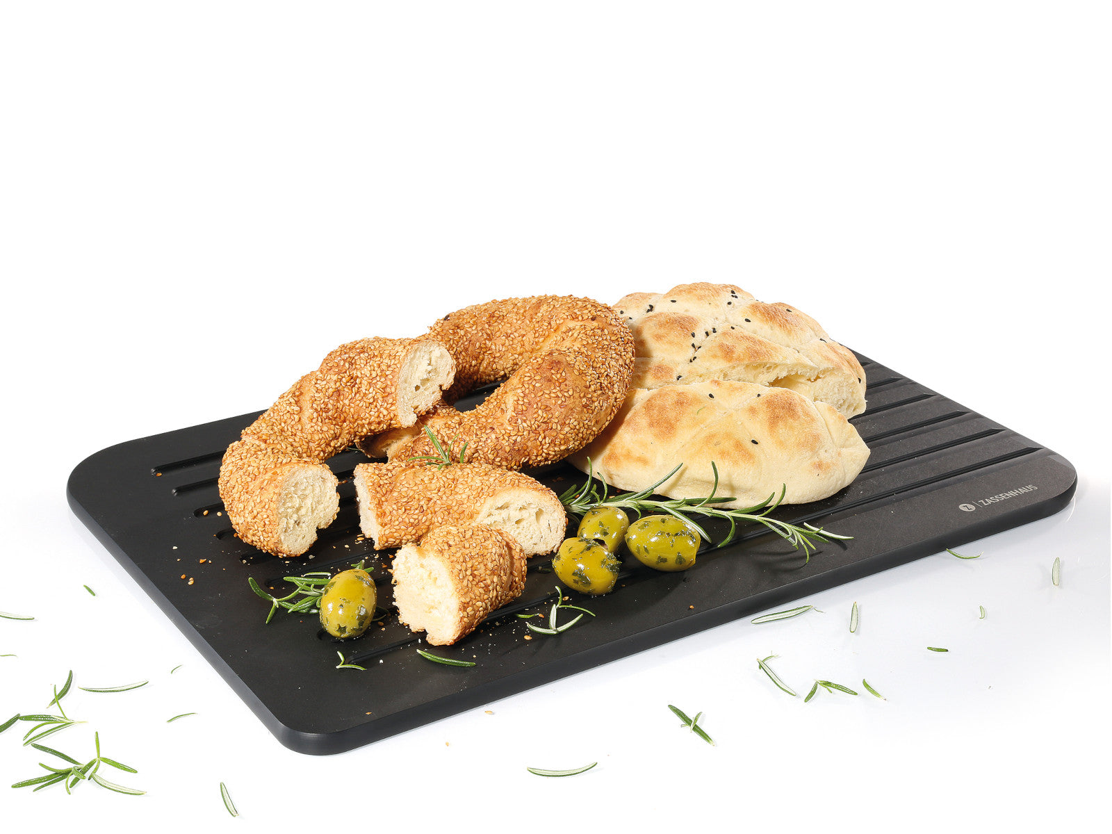 Zassenhaus COMFORT PLUS Brotschneidbrett 42 x 27,5 x 0,9 cm - Produktbild 4