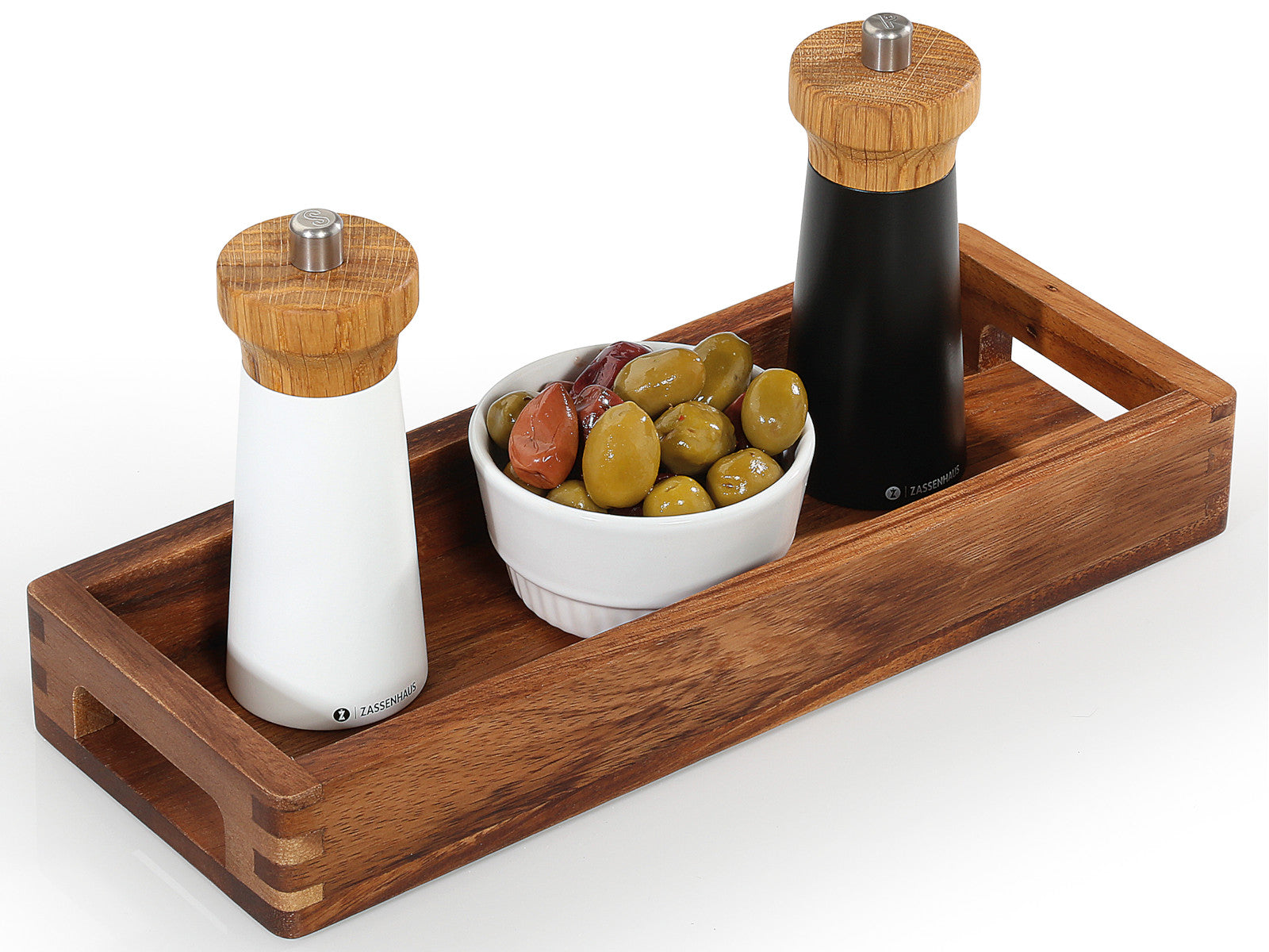 Zassenhaus Serviertablett Akazie 40 x 15 x 4,5 cm - Produktbild 2