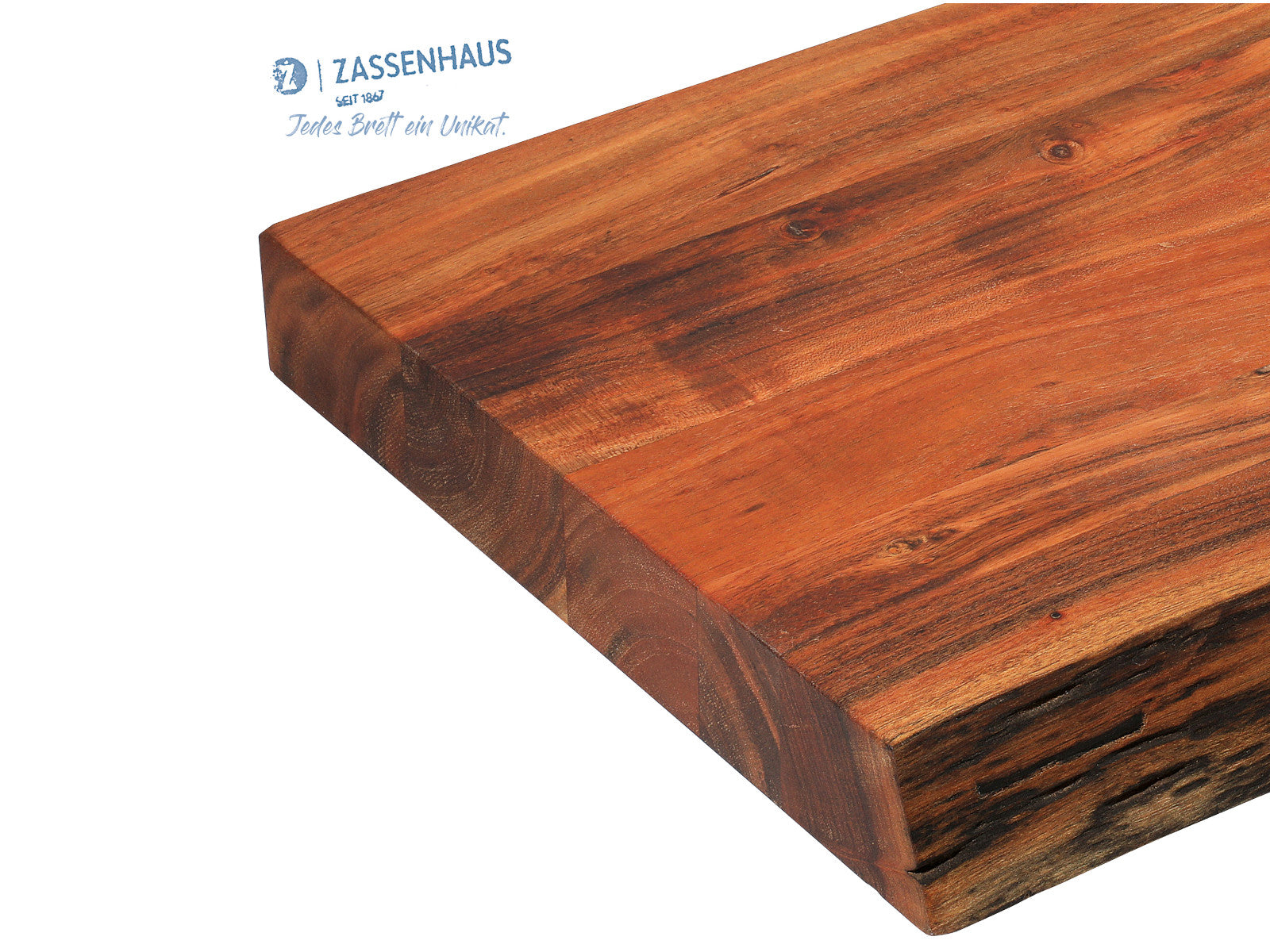 Zassenhaus Hackblock Akazie 50 x 35 x 5 cm - Produktbild 2