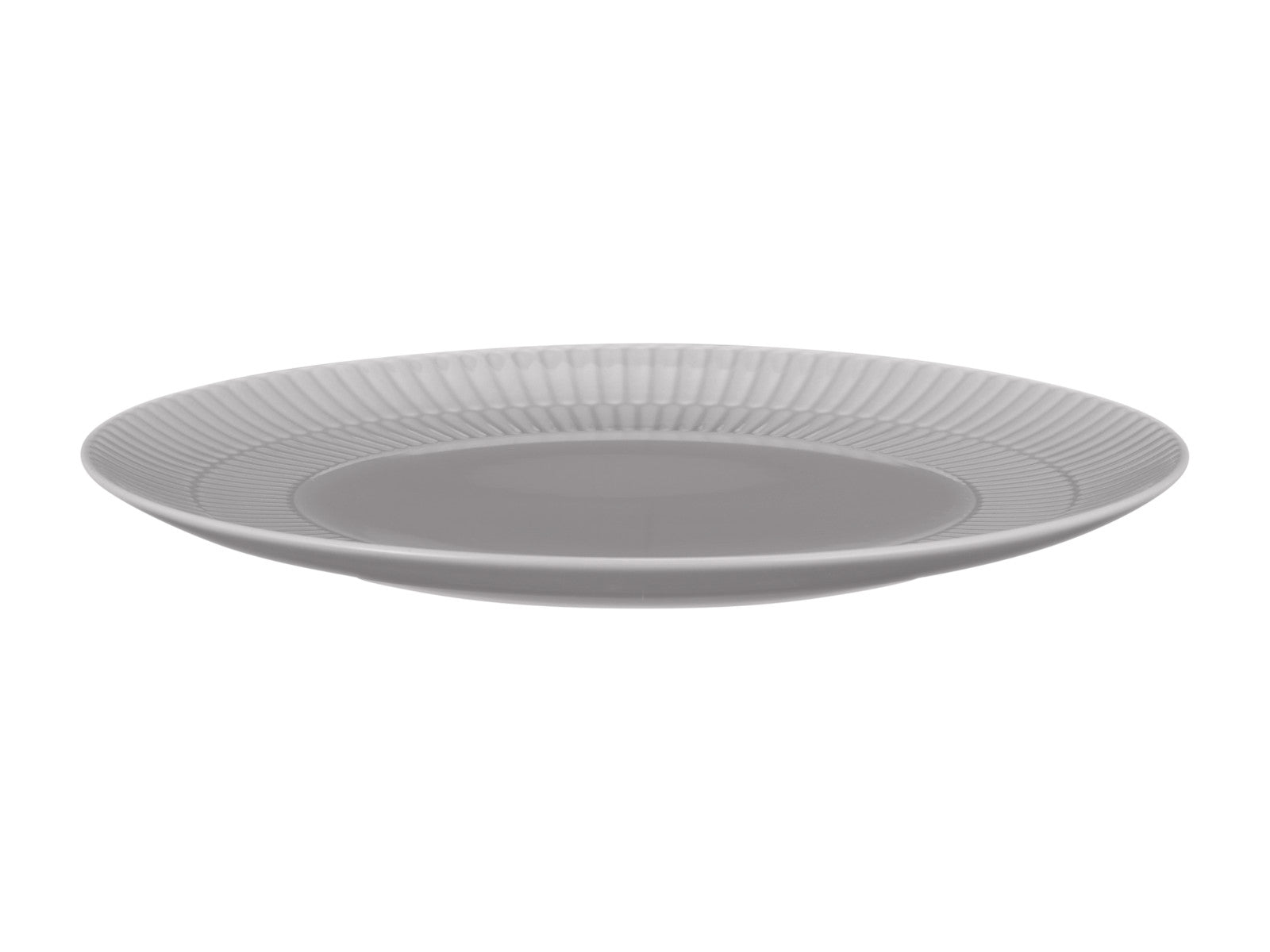 Seltmann Weiden Amina Silbergrau uni Frühstücksteller rund 22,5cm