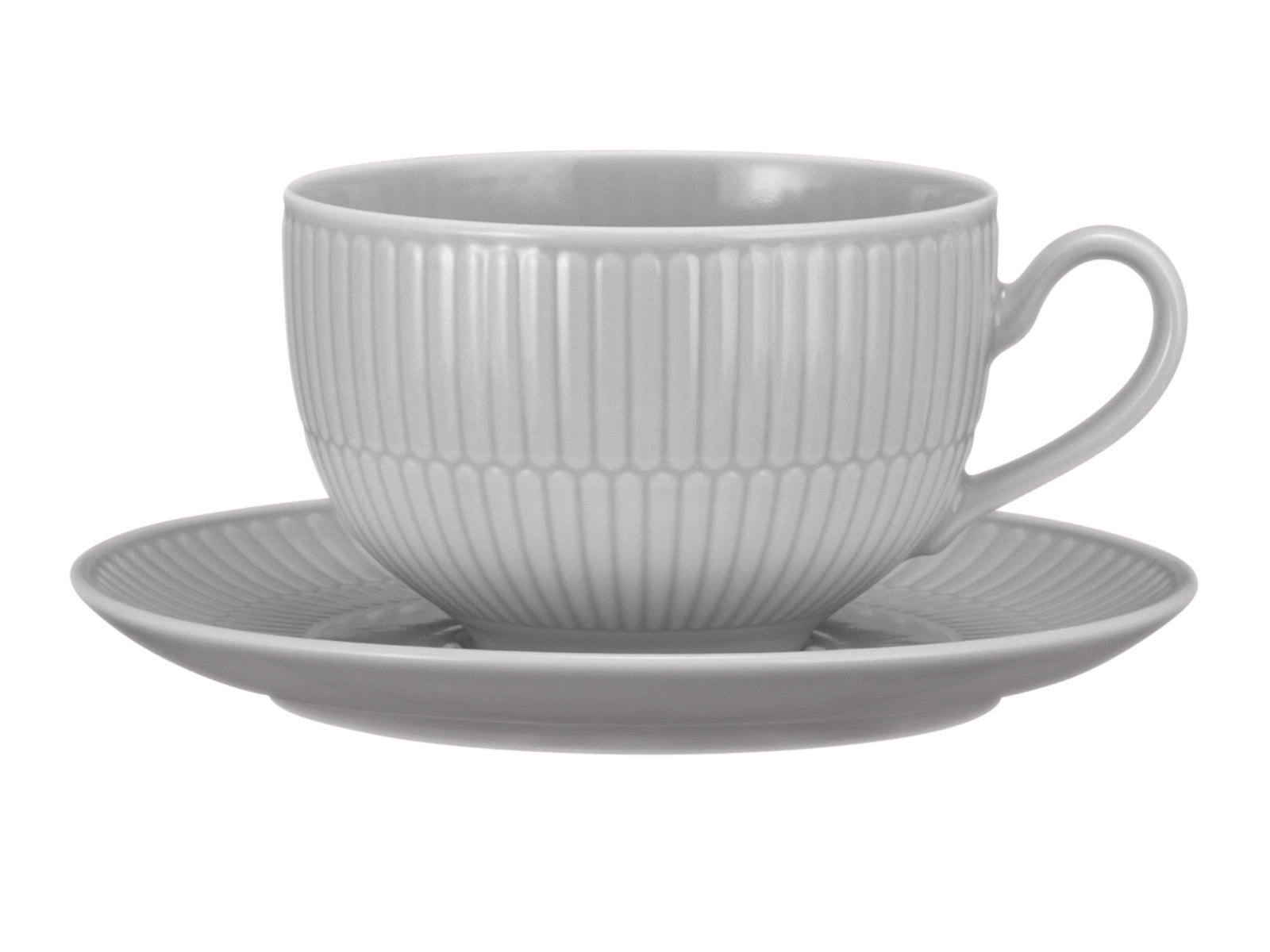 Seltmann Weiden Amina Silbergrau uni Milchkaffeeobertasse 0,35l - Produktbild 4